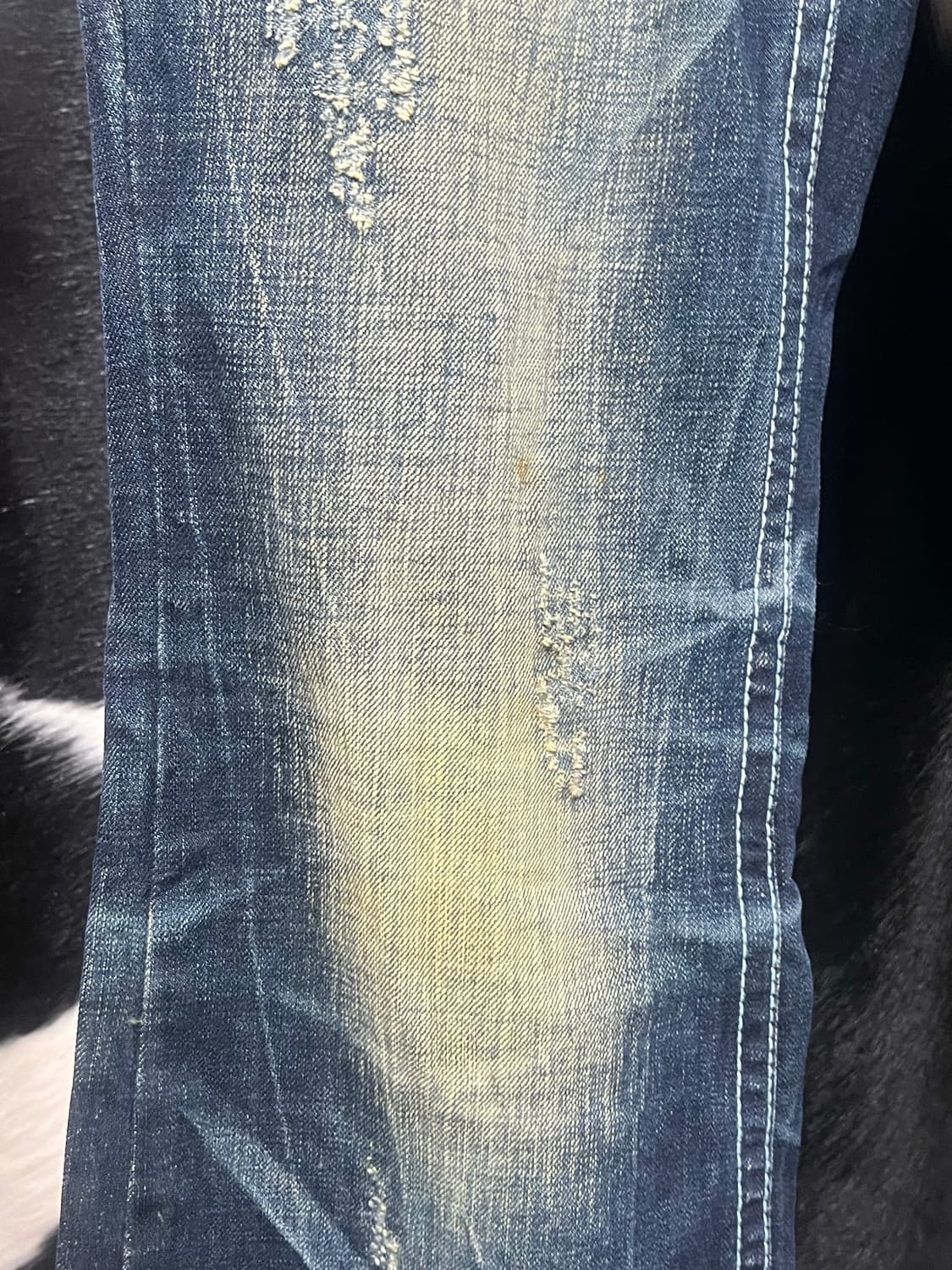 Lolta Jeans 자수 포인트 데님팬츠 상품이미지3