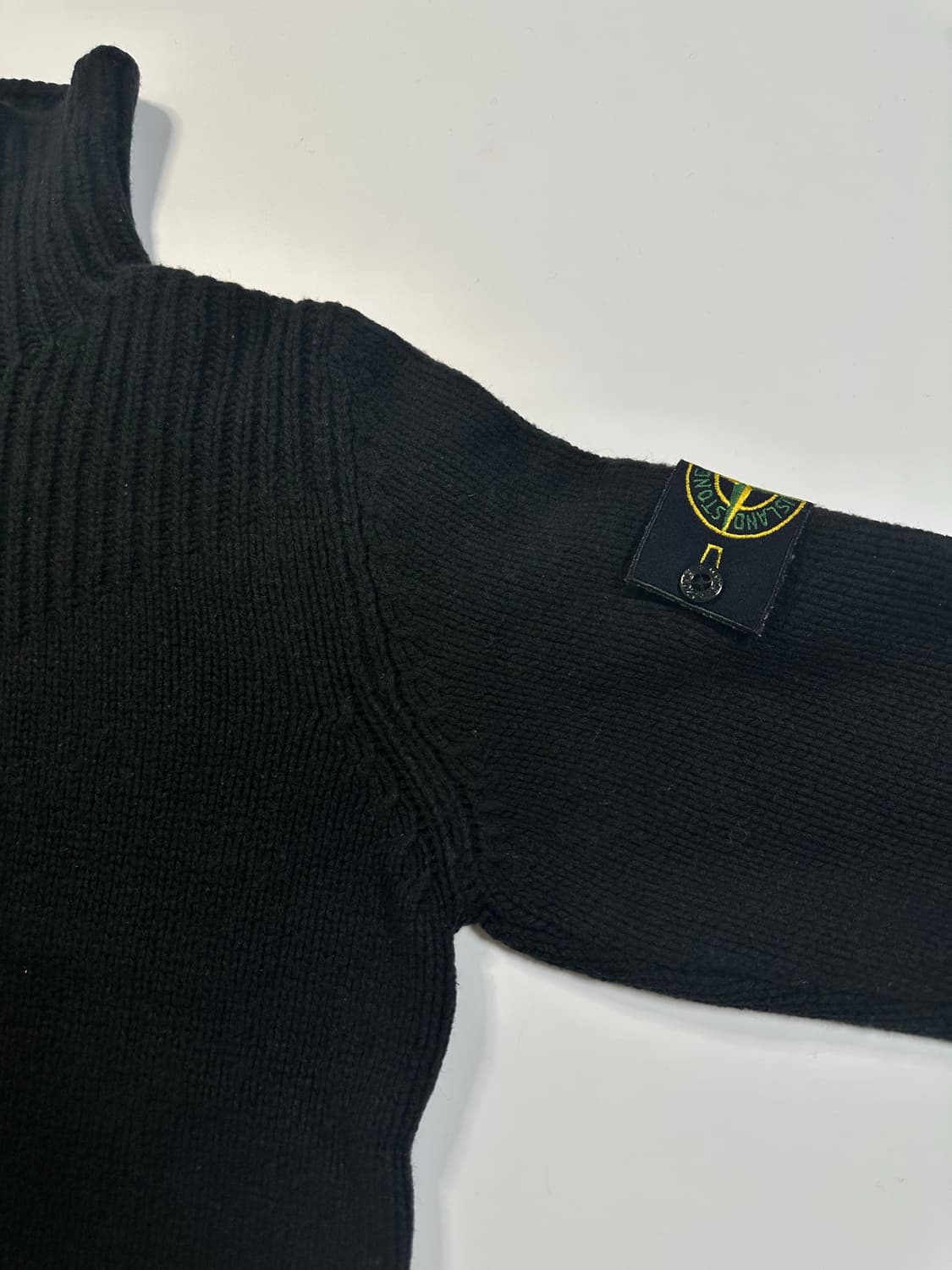 스톤아일랜드 하프집업 울니트 M 상품이미지3