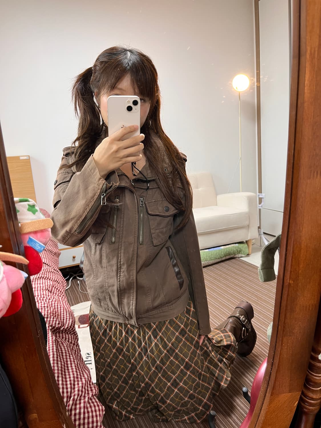 빈티지 자켓 코디 세트 상품이미지7