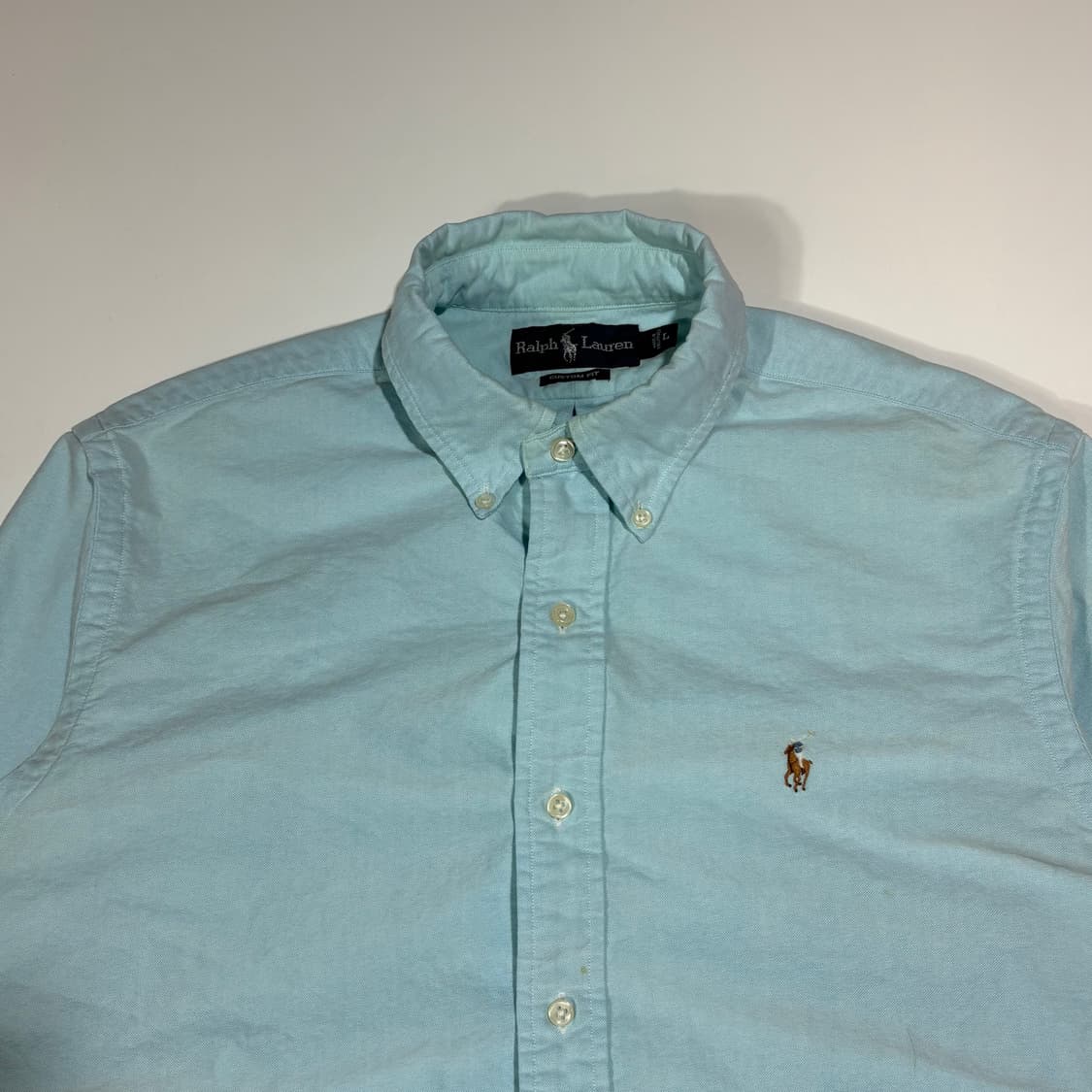 폴로랄프로렌 민트 옥스포드 셔츠 상품이미지2