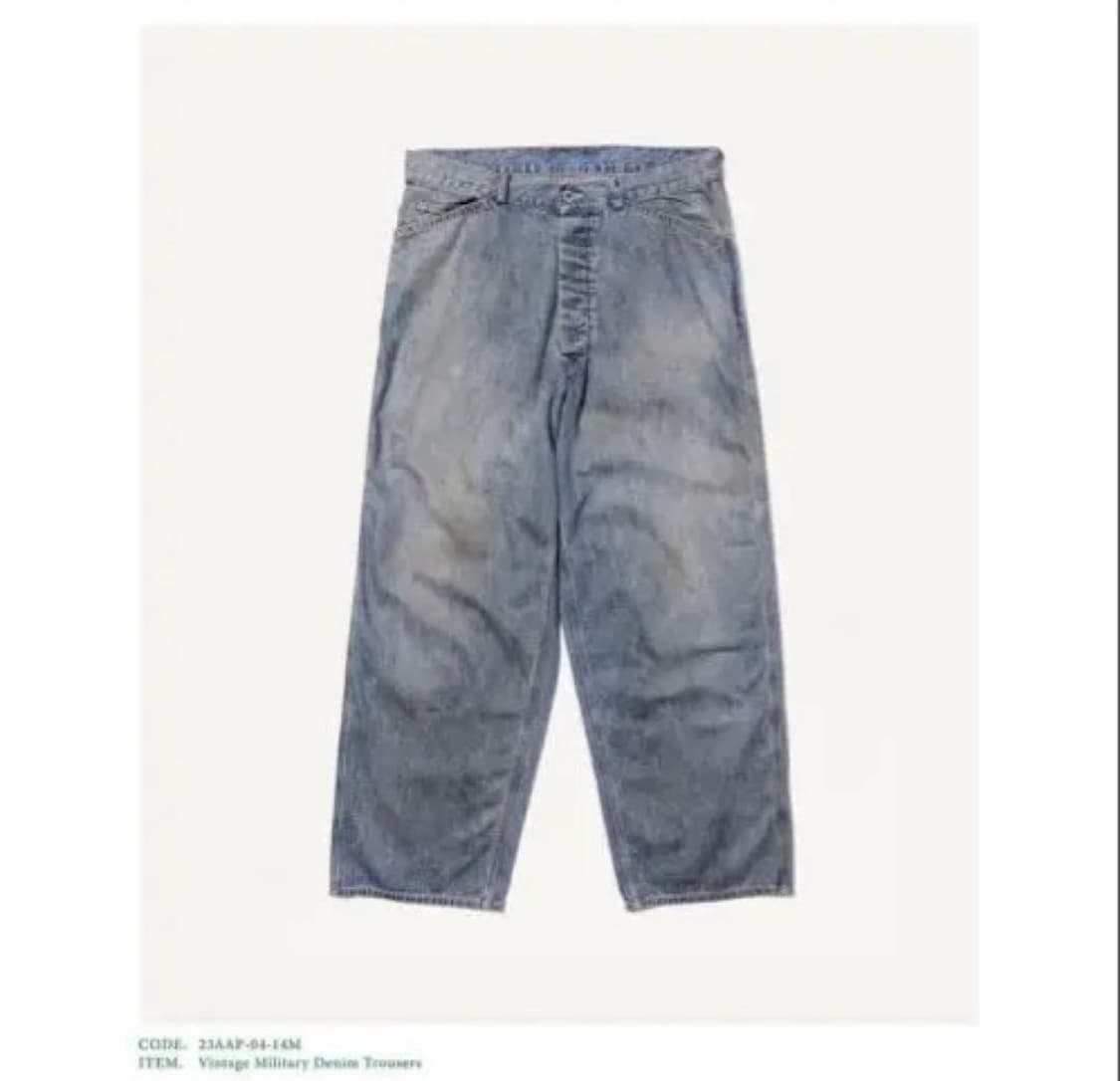 [1] 아프레쎄 빈티지 데님 트라우저 상품이미지1