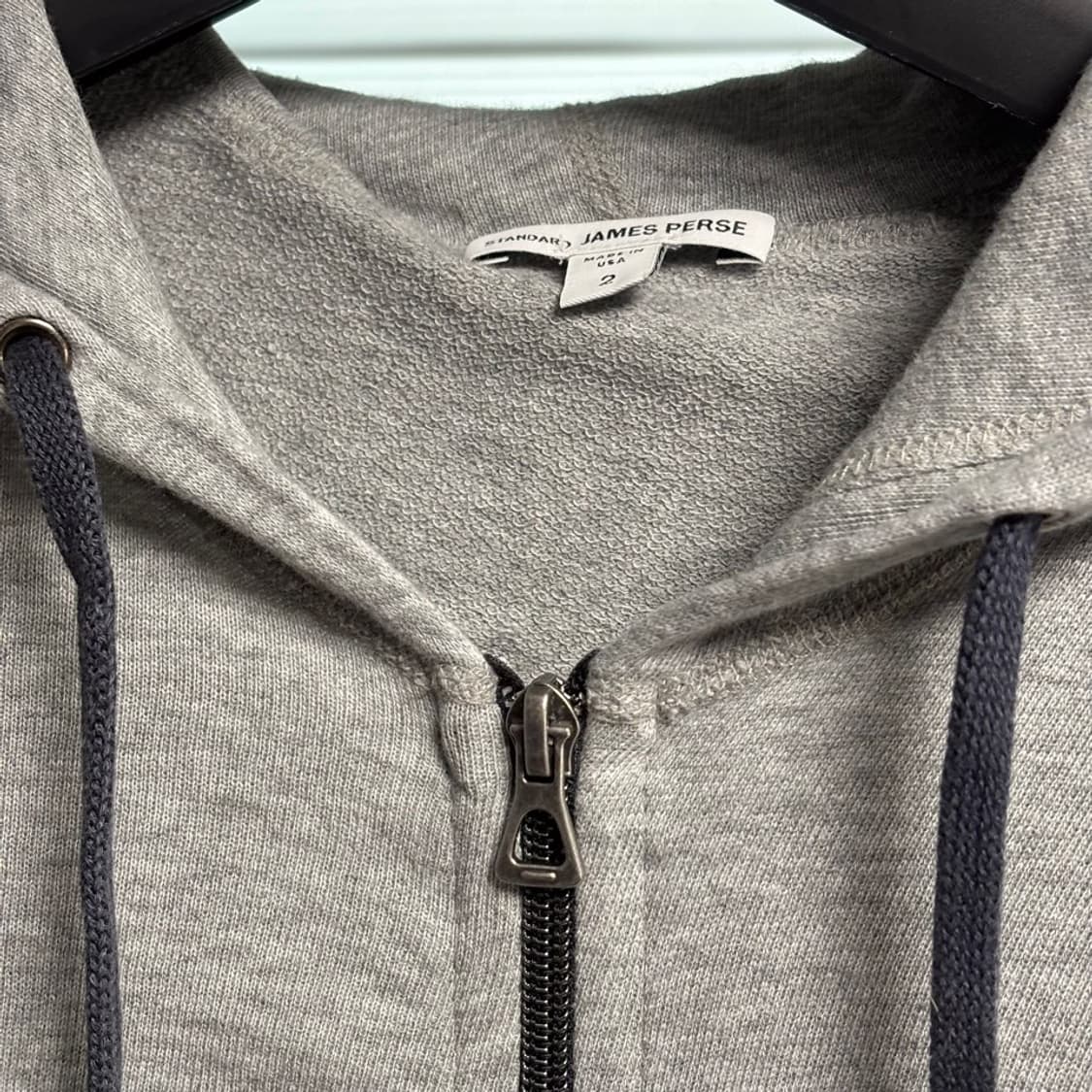 2) 제임스펄스 james perse 수피마 후드 집업 상품이미지2