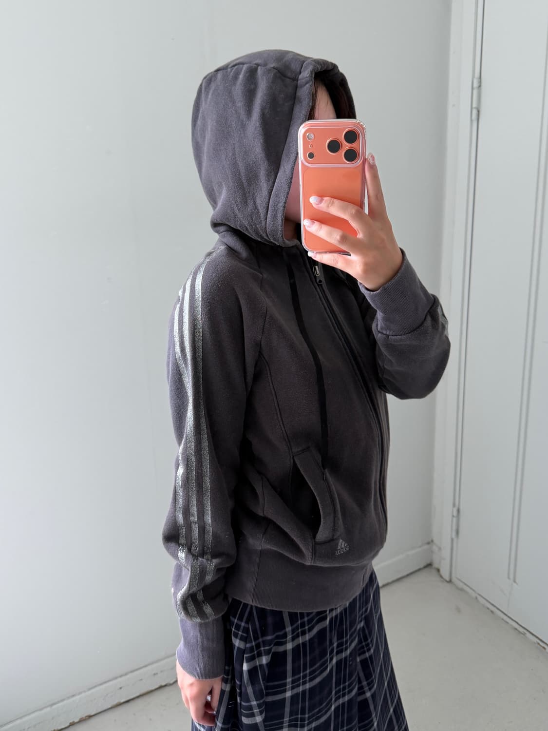 일본빈티지 y2k 아디다스 후드집업 상품이미지1