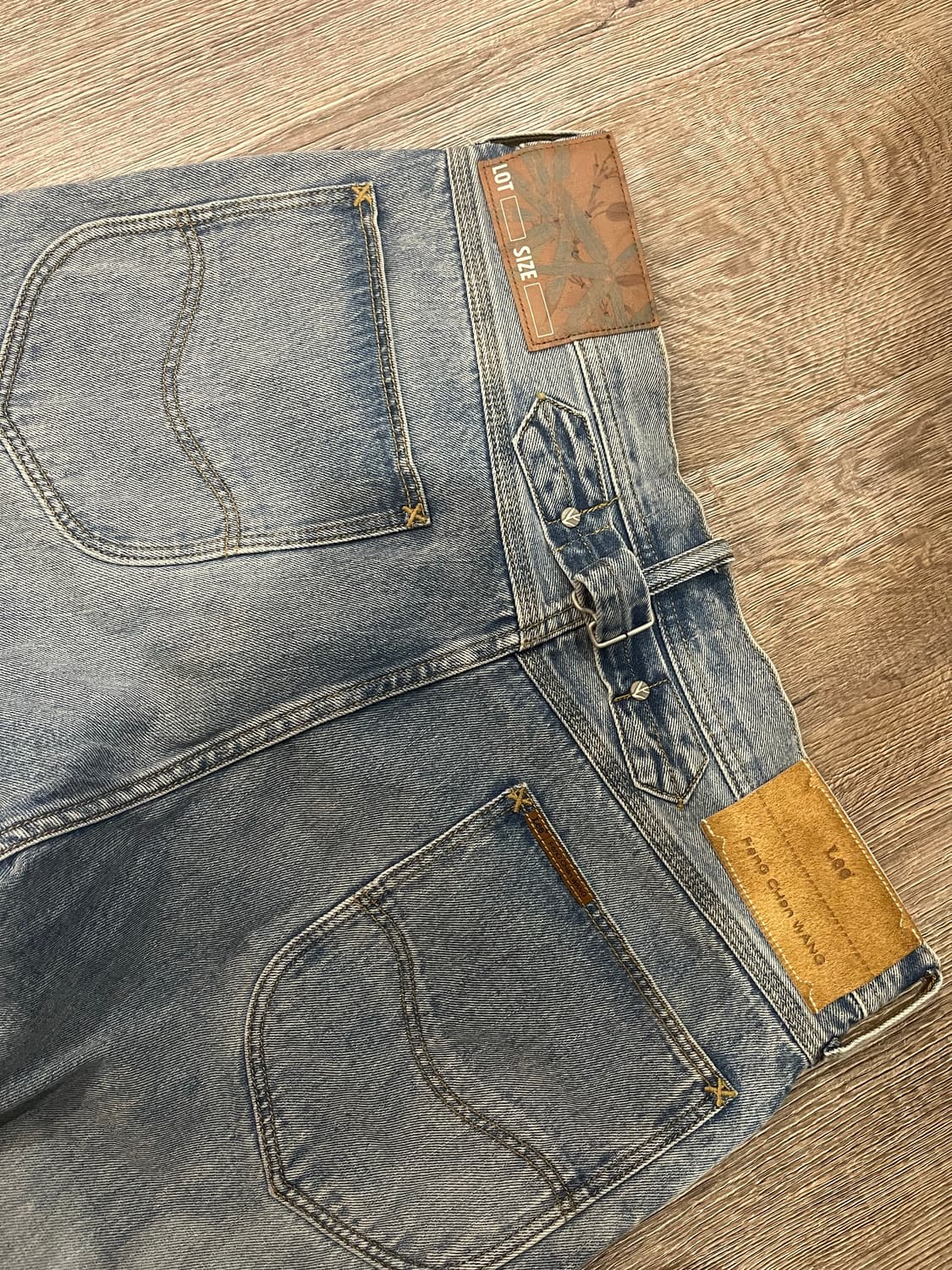 펑첸왕 x 리 콜라보 팬츠 32 사이즈 새거 팝니다 상품이미지6