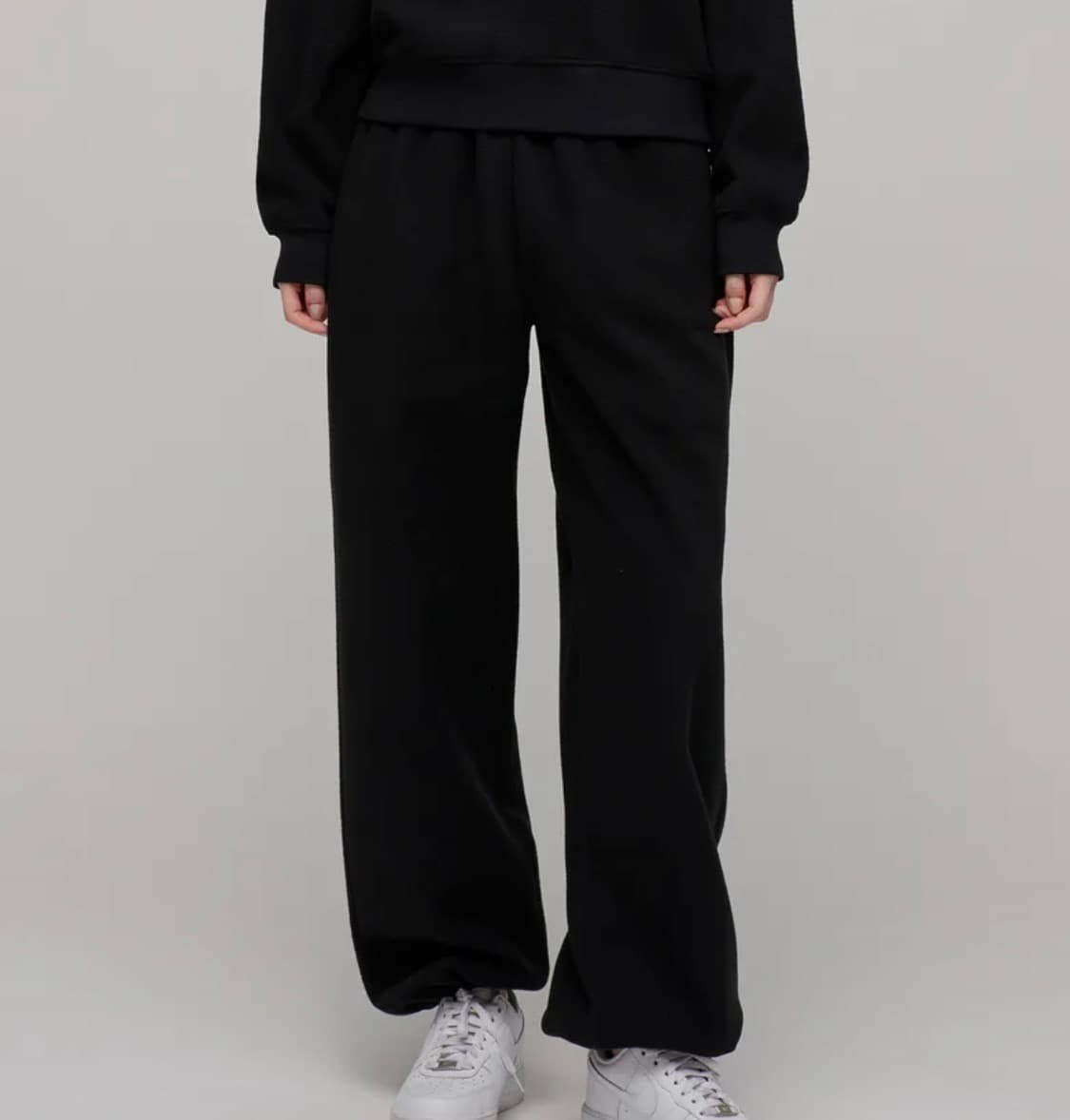 무신사 우먼즈 폴라 플리스 팬츠 (s) 상품이미지3