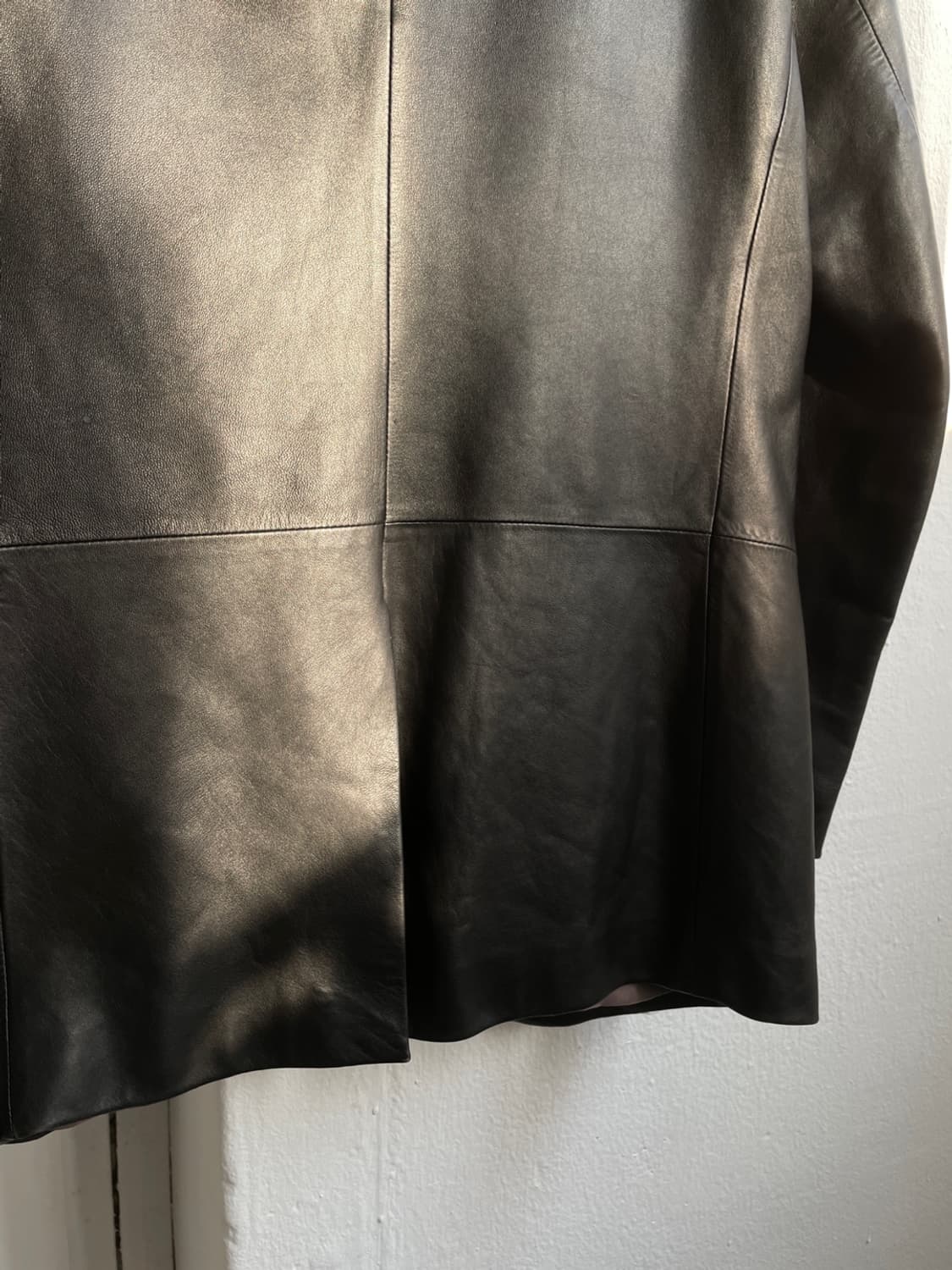 빈티지 양가죽 레더 블레이저 상품이미지7