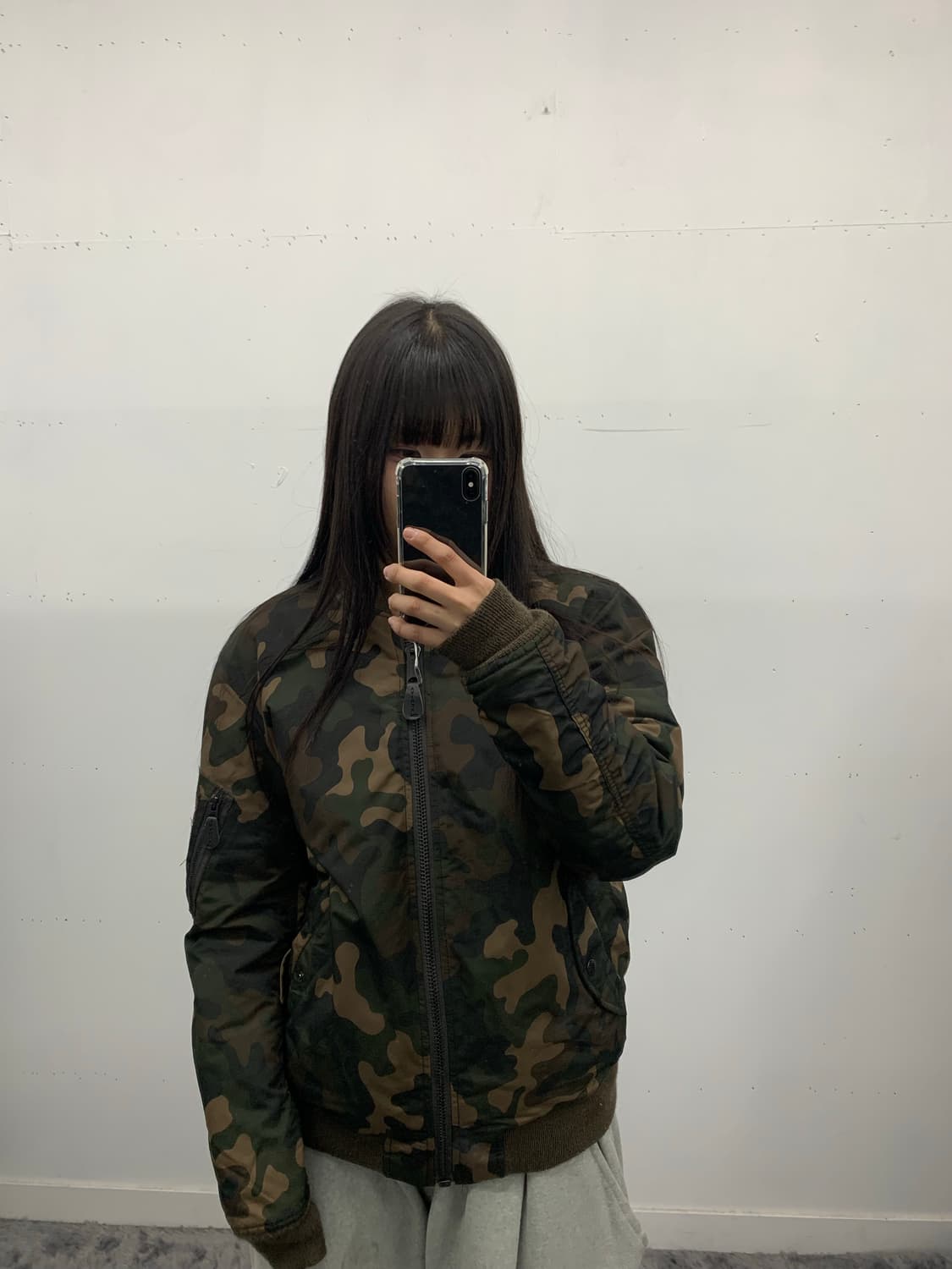 아비렉스 카모 리버시블 ma-1 상품이미지2