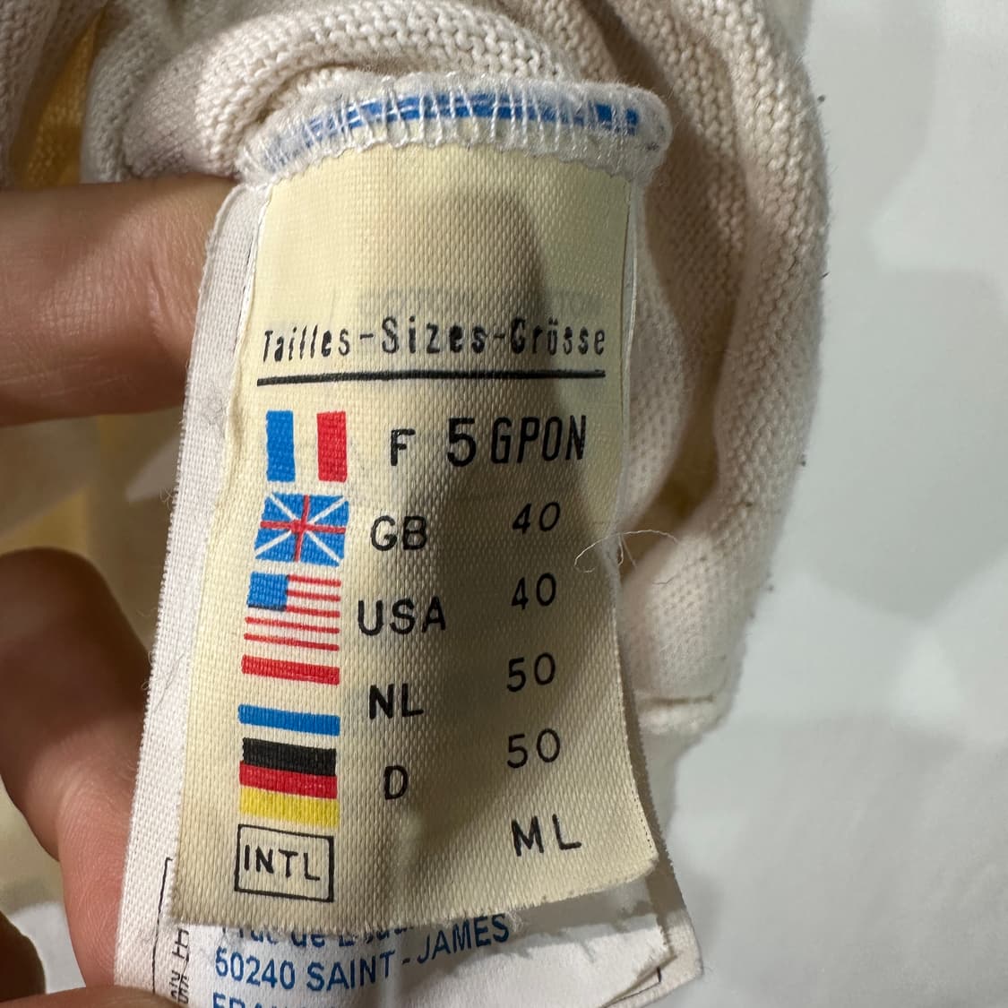 세인트제임스 반팔티 M/L 상품이미지4