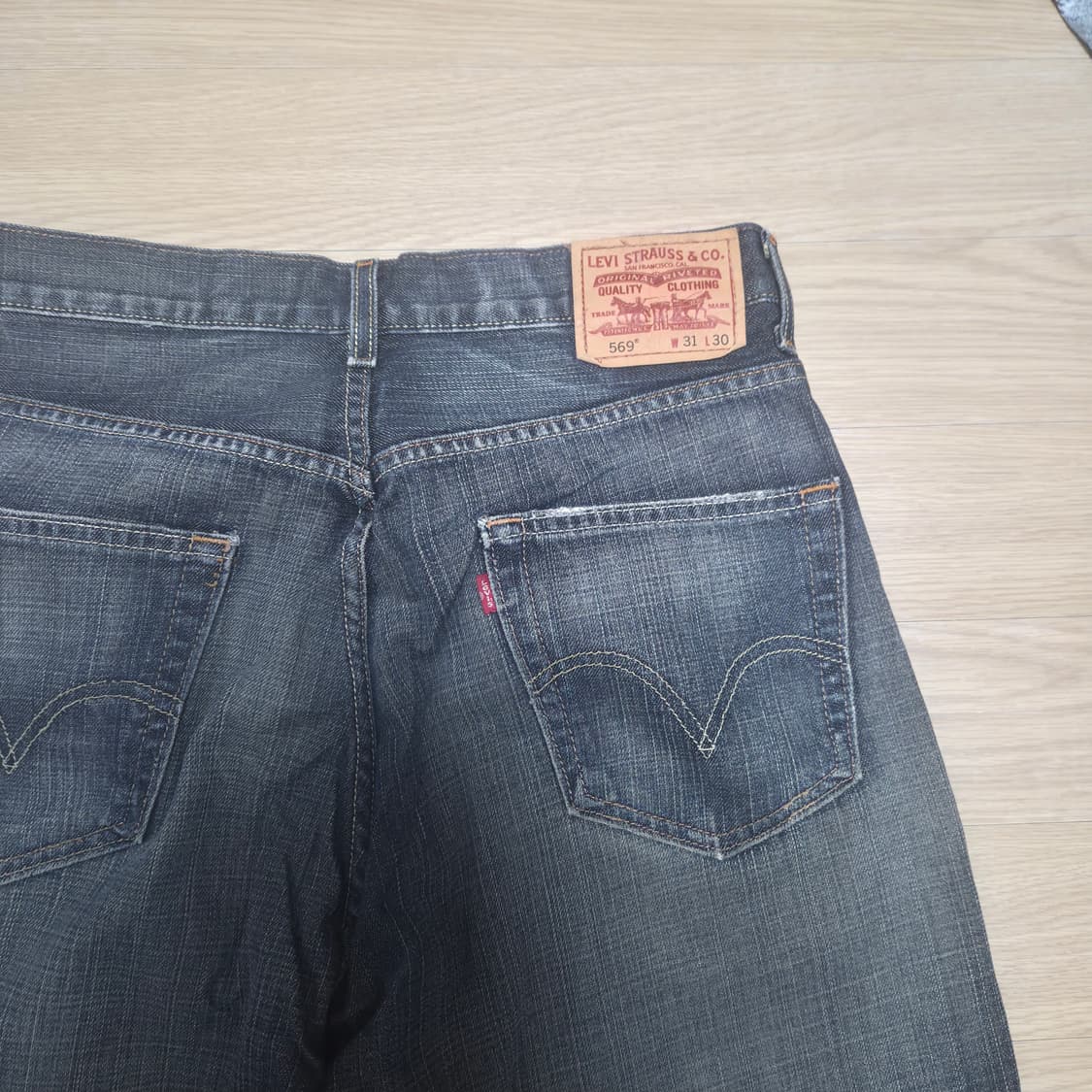 리바이스 569루즈 스트레이트 데님 상품이미지4