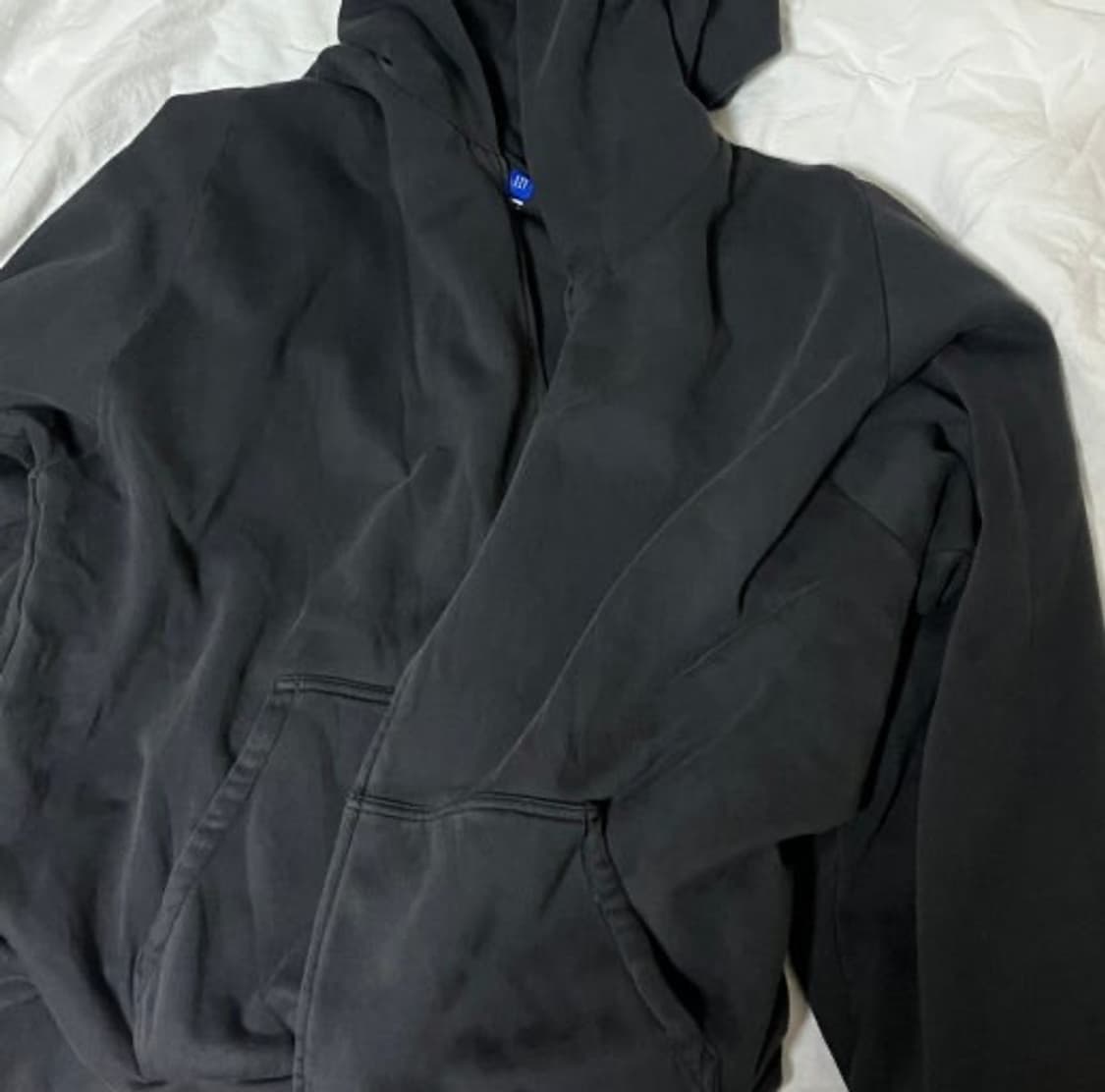 이지갭 후드집업 블랙 네이비 다크그레이 L 상품이미지1