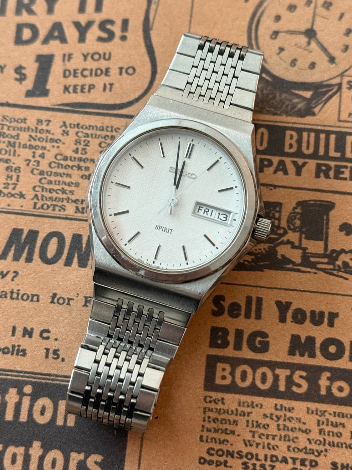 세이코 Seiko 스피릿 쿼츠 데이 데이트 상품이미지1