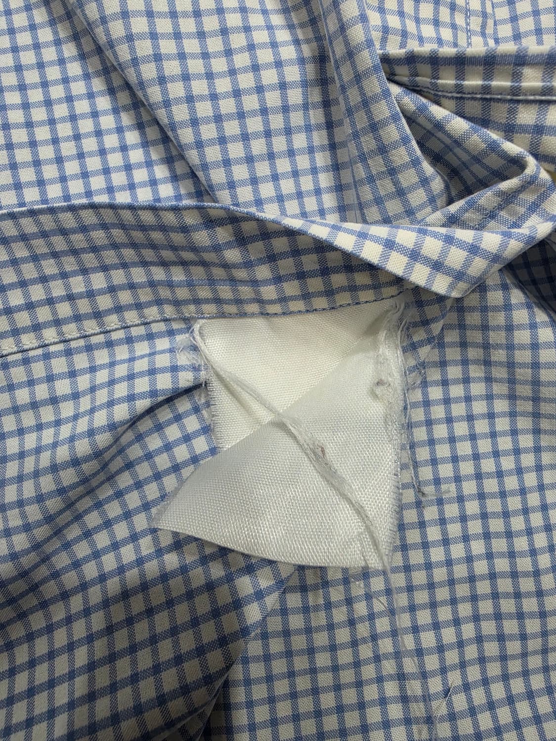 폴로 랄프로렌 커스컴핏 잔체크 셔츠 15 32/33 상품이미지7