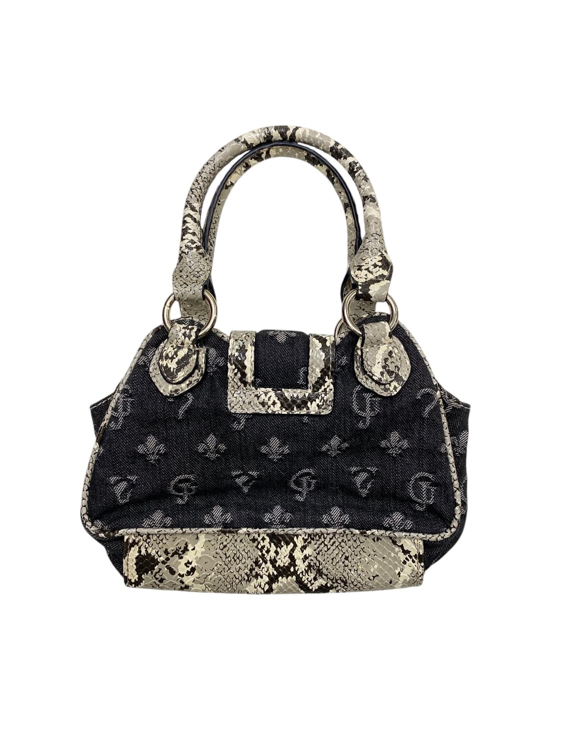 게스 y2k 데님 스네이크 미니 토트백 상품이미지2