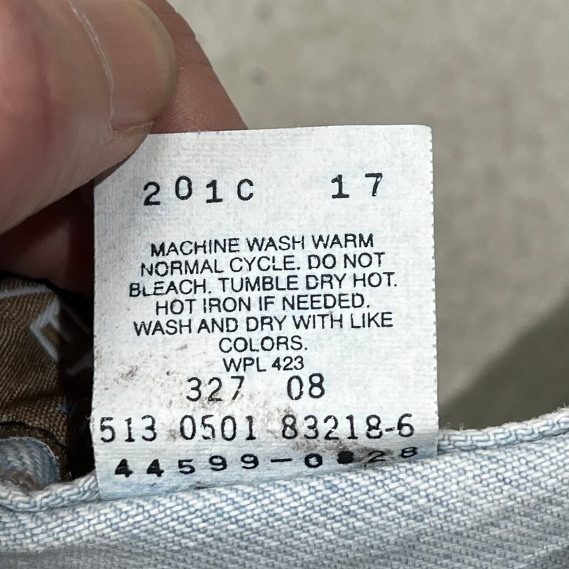 리바이스 실버탭 데님팬츠 s09763 상품이미지9