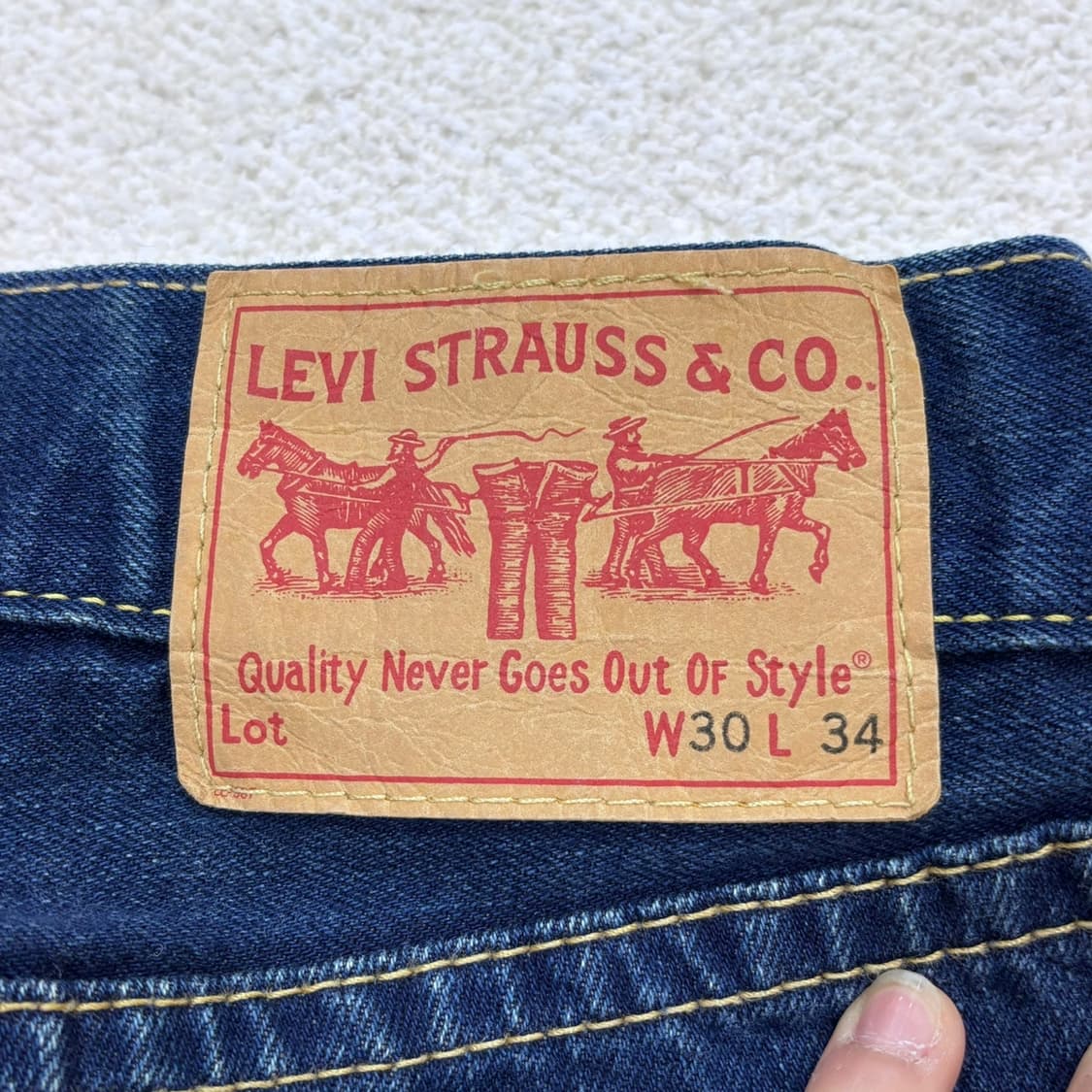 30 리바이스 데님 반바지 0316E 상품이미지4