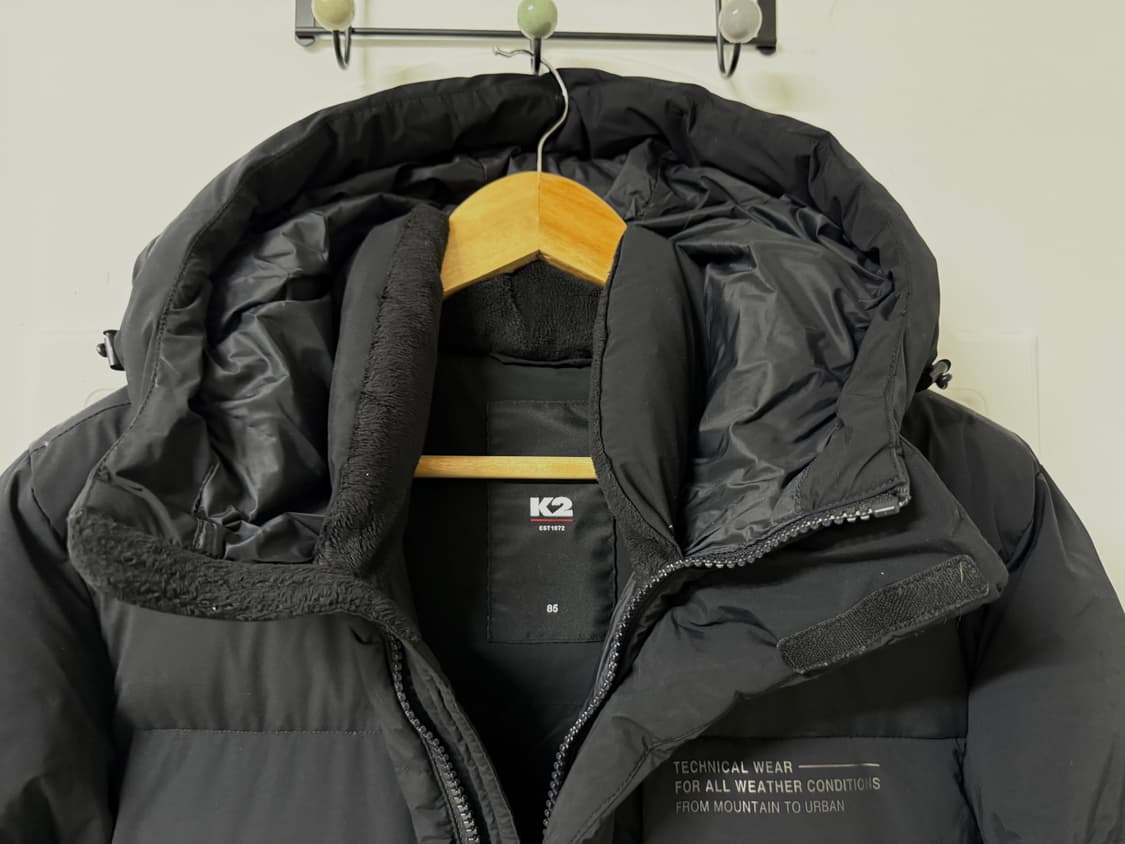 85사이즈 공용 K2 구스다운 롱패딩 상품이미지3