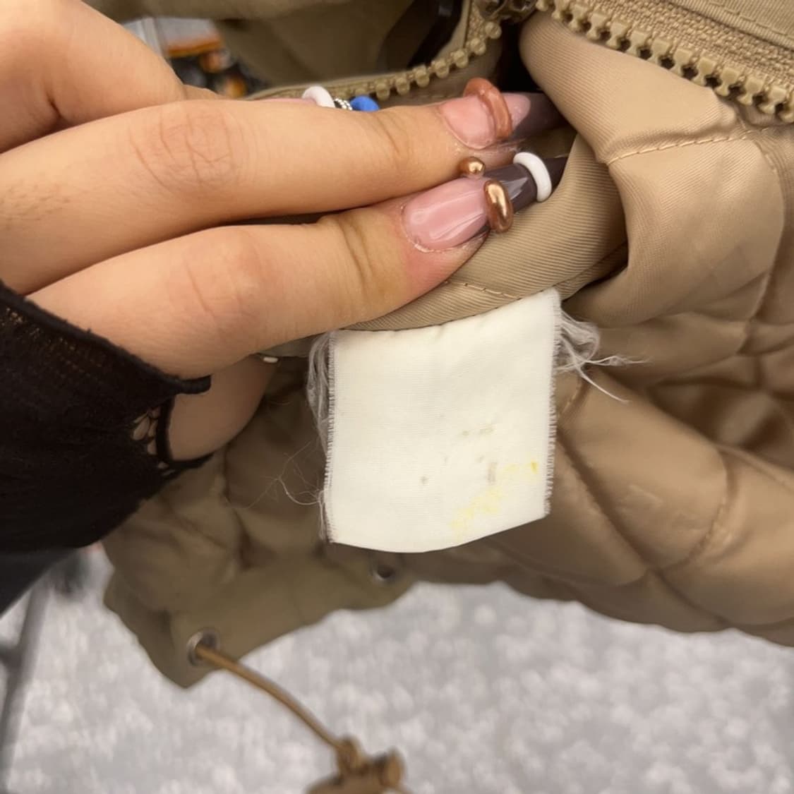 WWS 올드스쿨 빈티지 자이언츠 누빔 아노락 자켓 110 C07620 상품이미지6