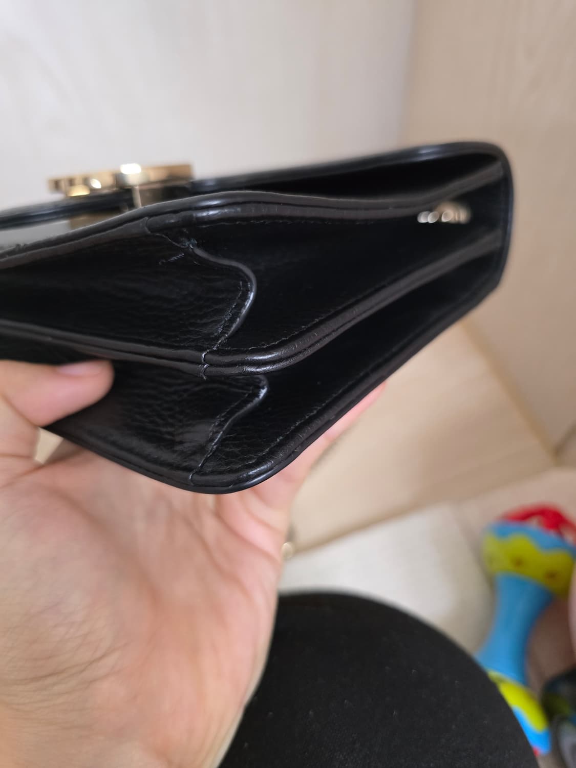 구찌 gg 인터로킹 블랙 체인백 크로스백 상품이미지7