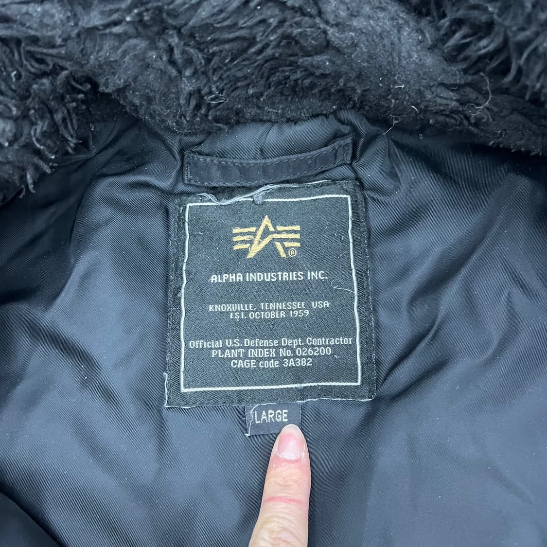 알파인더스트리 n3b 파카 블랙 상품이미지2