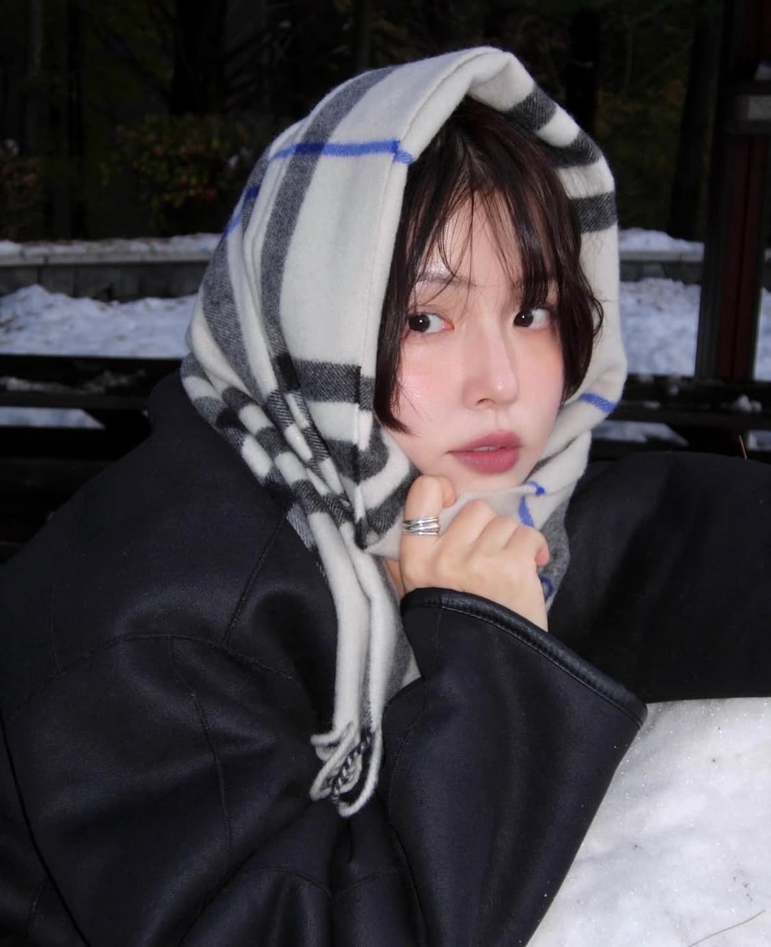 오브네어 클래식 버클 무스탕 자켓 새상품 상품이미지3