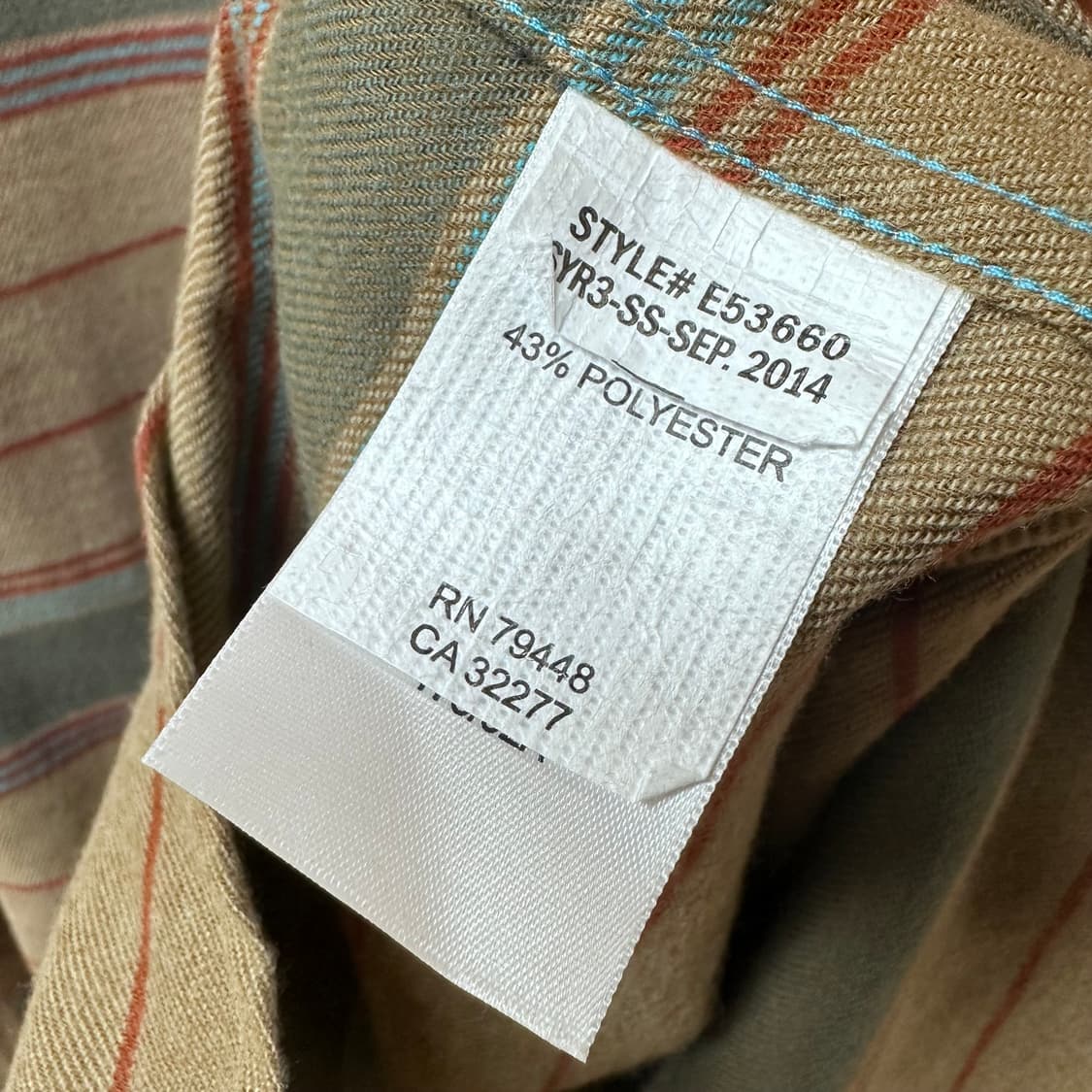 (새상품) 마모트 단가라 포켓 긴팔 남방 셔츠 M 105 상품이미지9