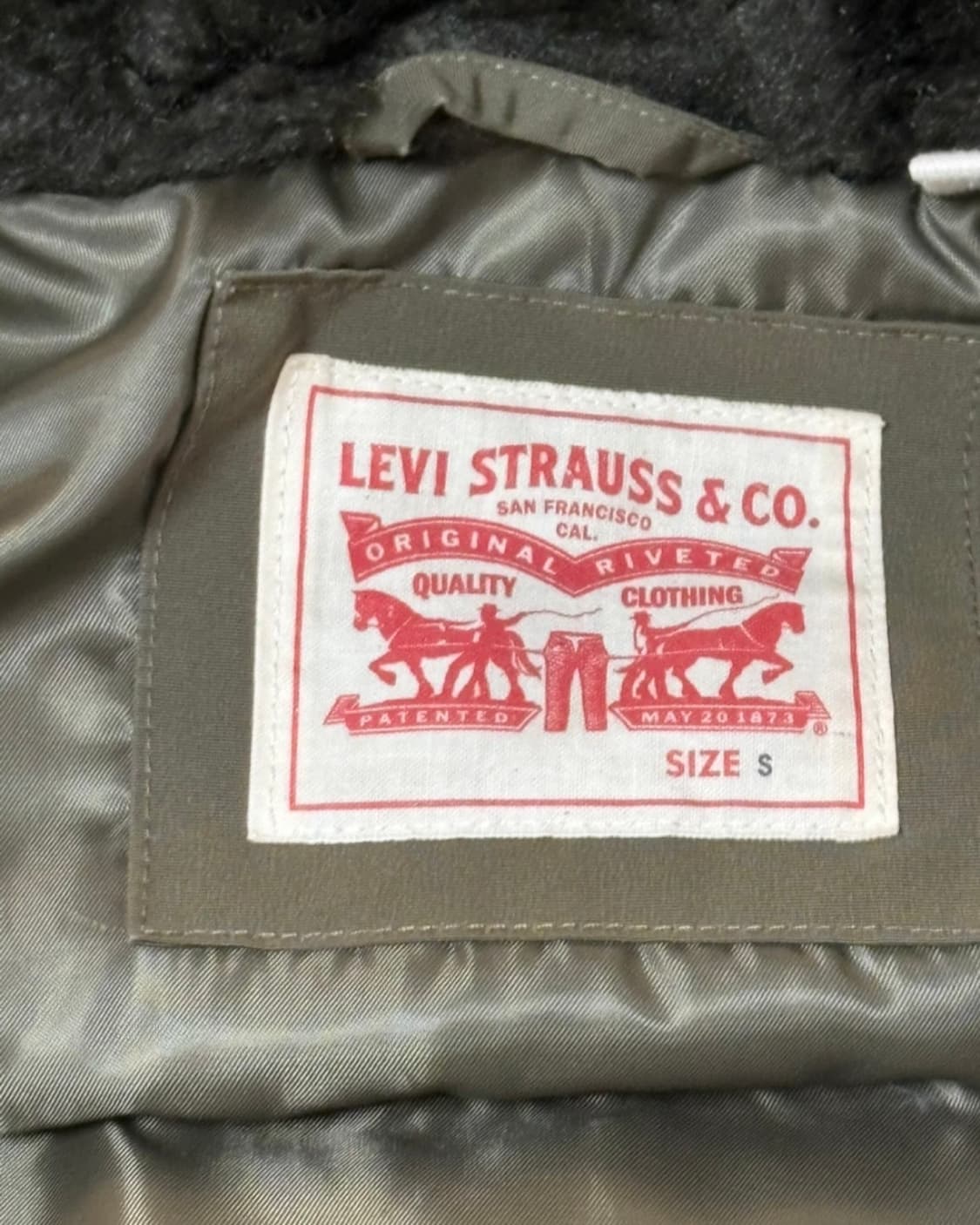 리바이스 n3b 야상패딩 상품이미지5