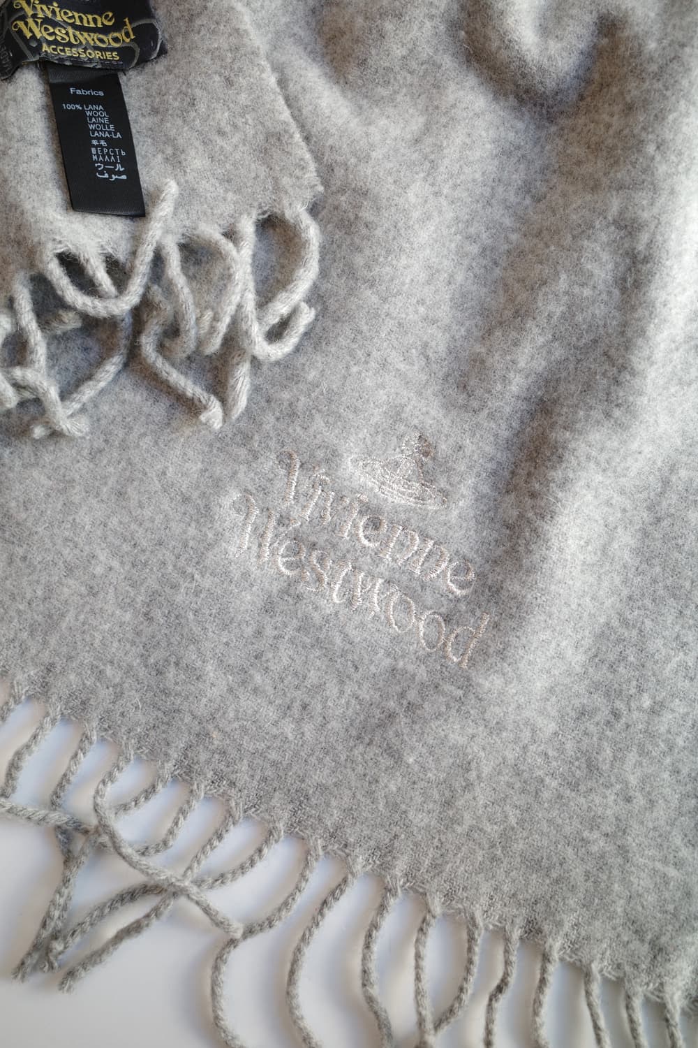 Vivienne Westwood 비비안 웨스트우드 울 머플러 상품이미지2