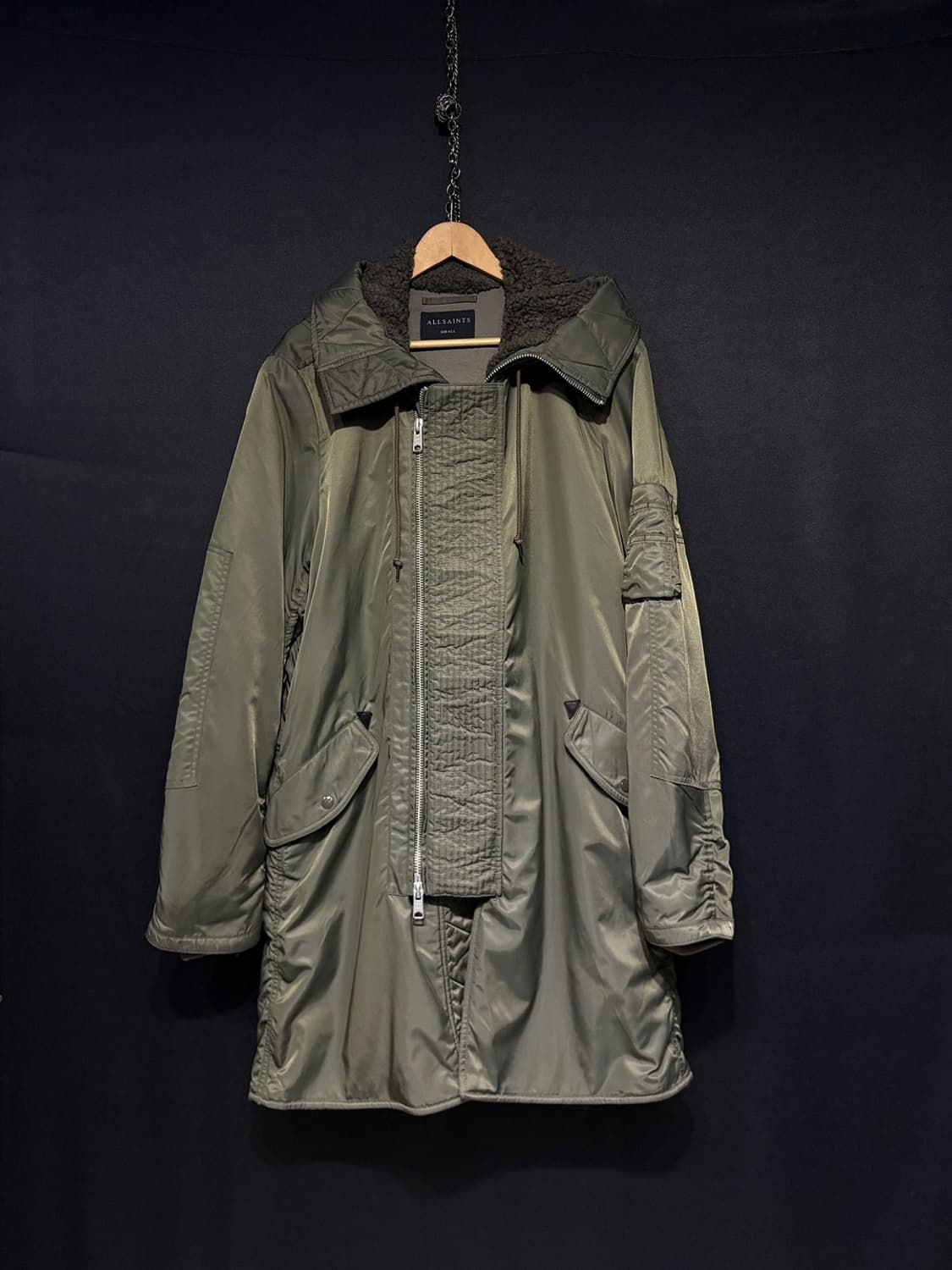 올세인츠 밀리터리 파카 상품이미지1