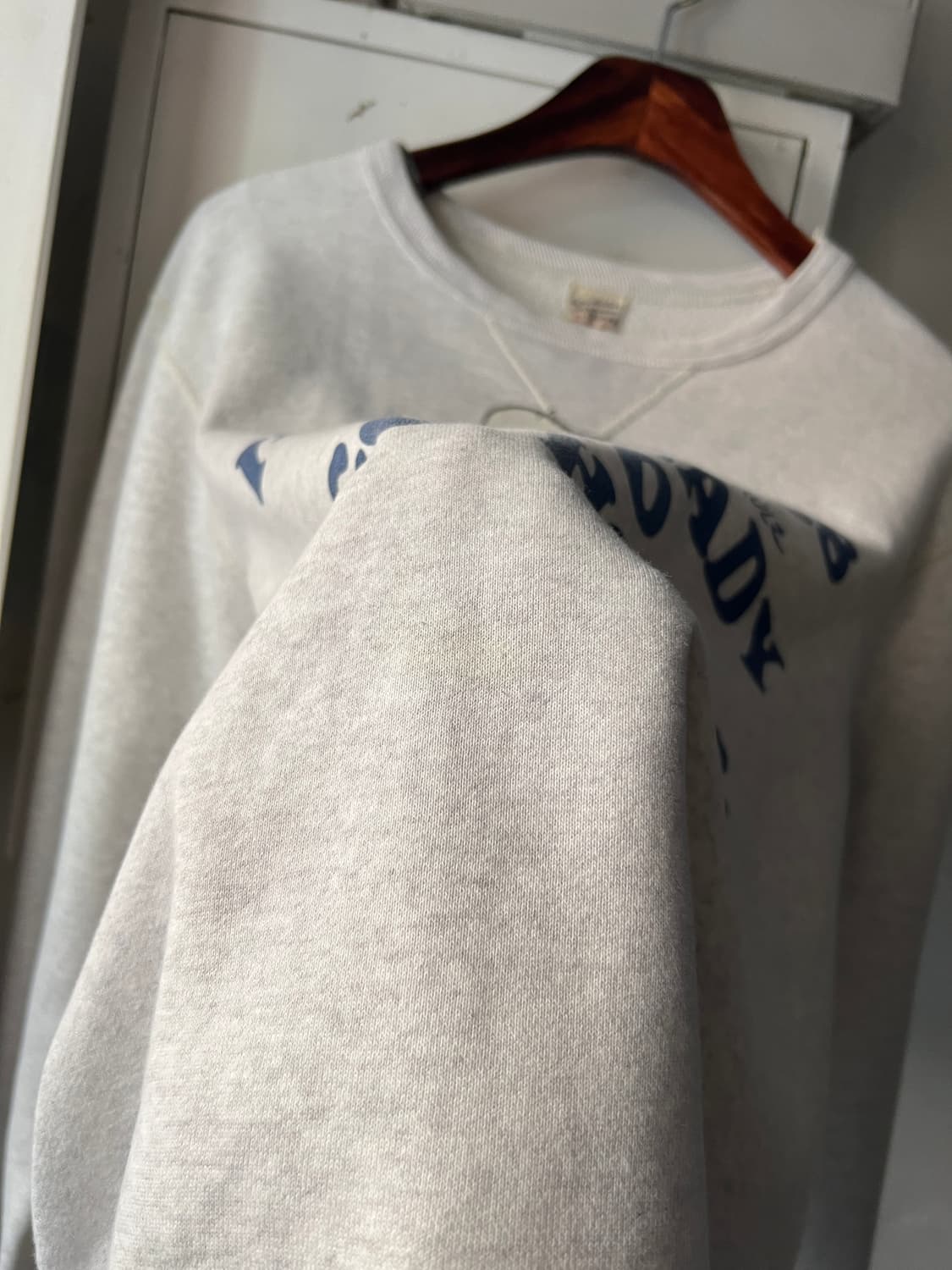 [M]버즈릭슨 스누피 1968 베트남전 멜란지 스웻셔츠 상품이미지5