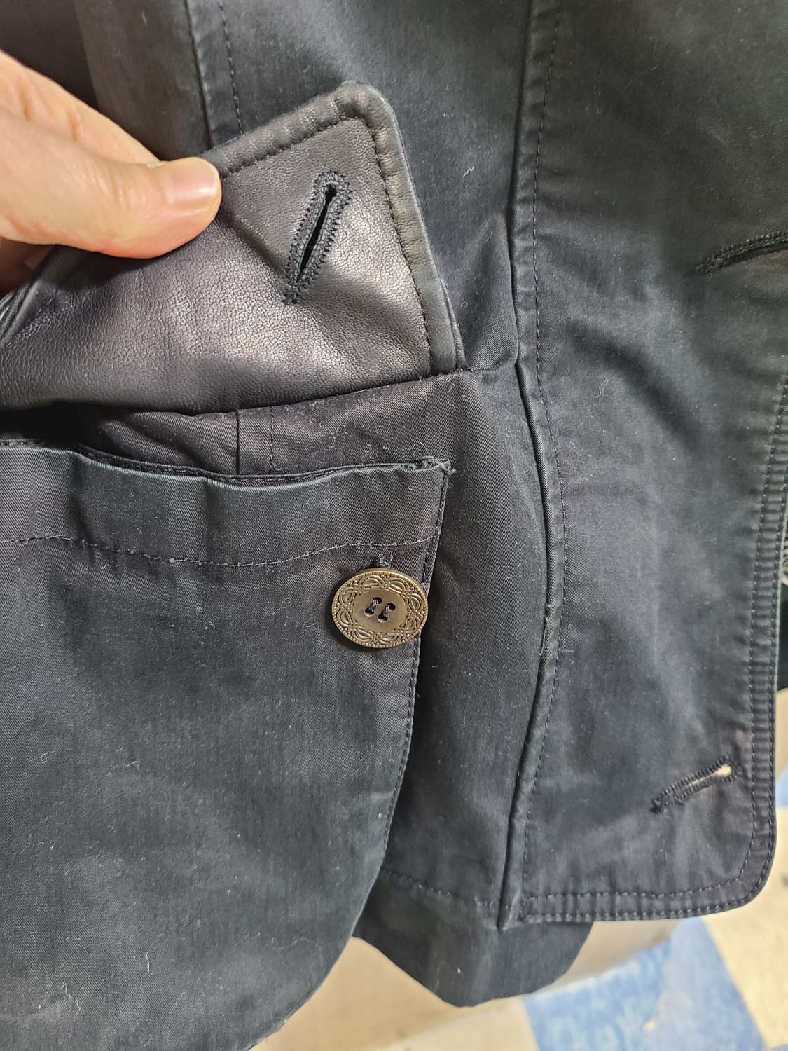 맥케이지 여성 카라 퍼 자켓 상품이미지5