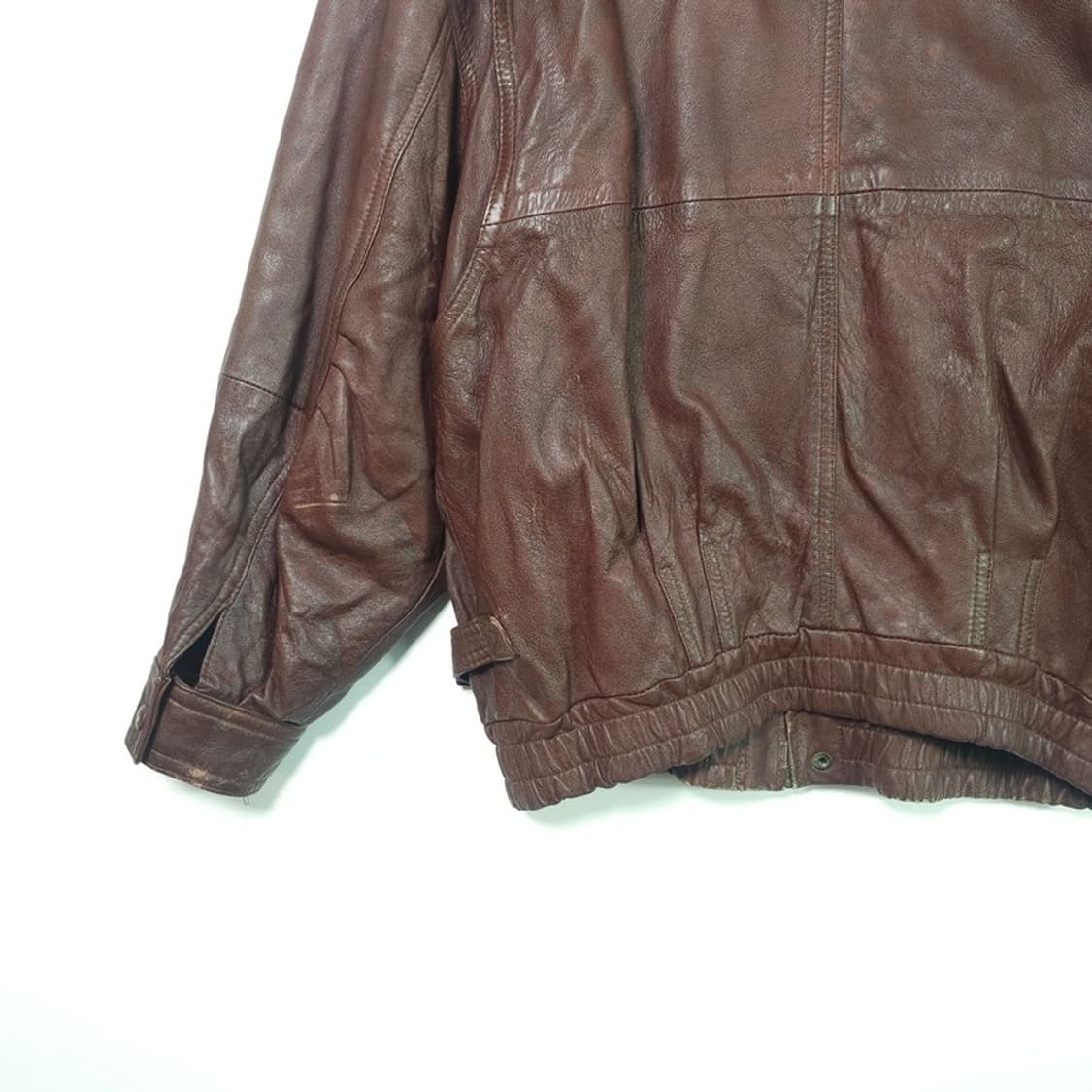KHAZAR KHAZ 빈티지 양가죽 자켓 XL 상품이미지6