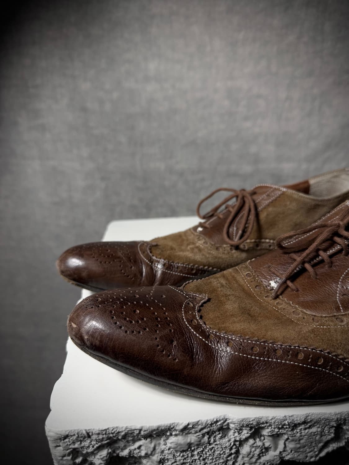 Mihara Yasuhiro Two-Tone Wingtip Shoes   상품이미지2