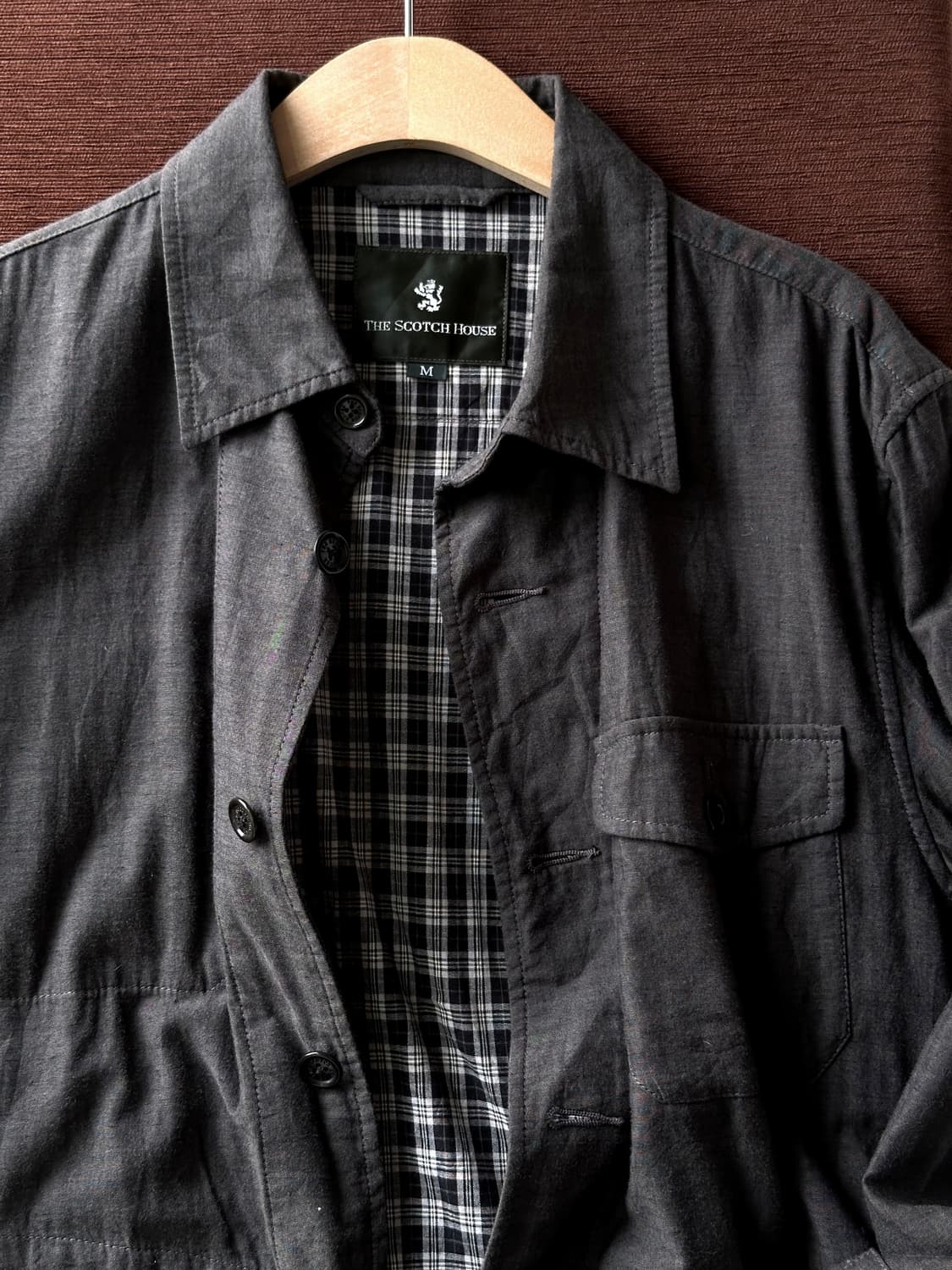 Washed cotton design work jacket 상품이미지2