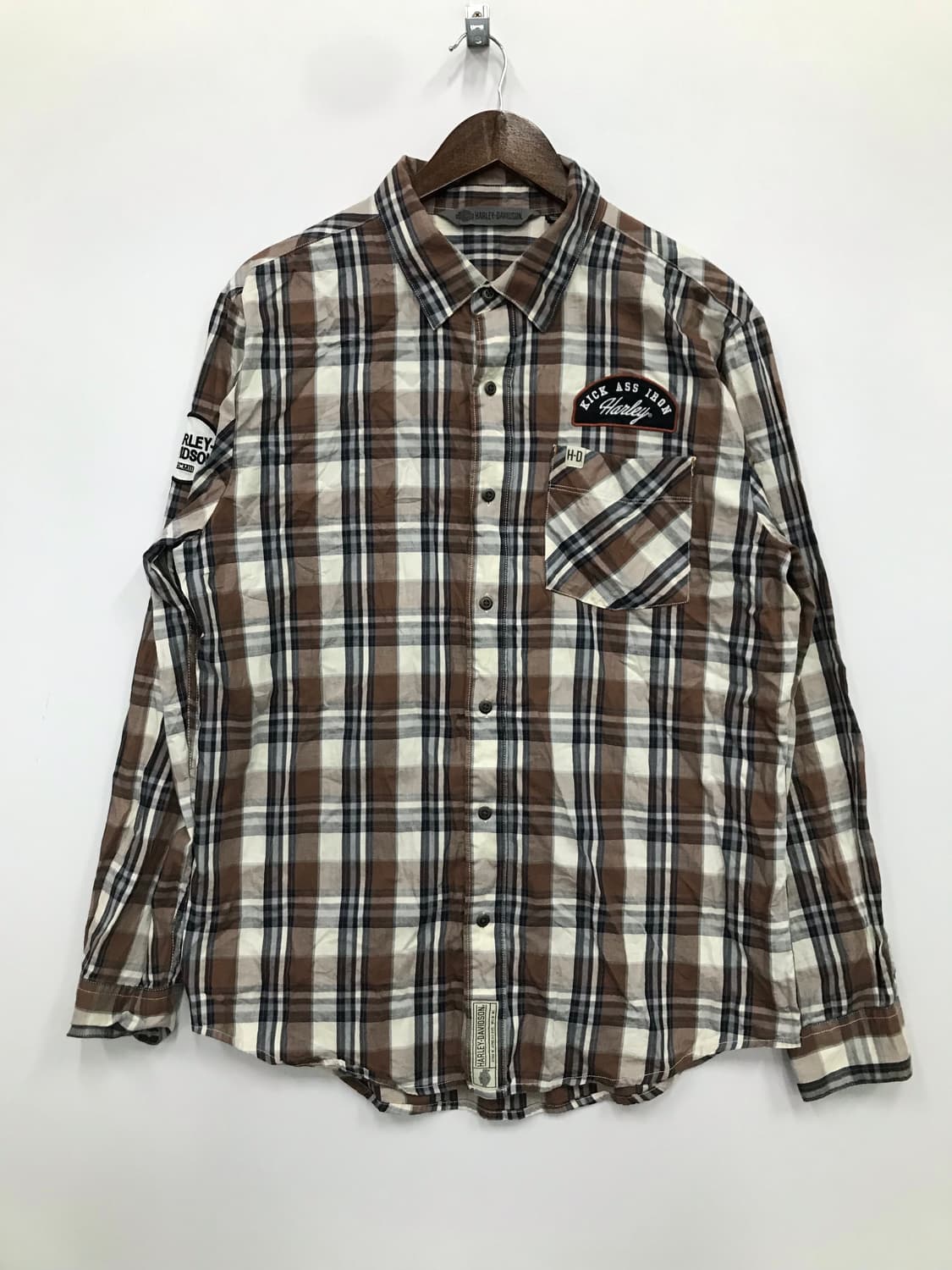 HARLEY DAVIDSON 체크셔츠 상품이미지1