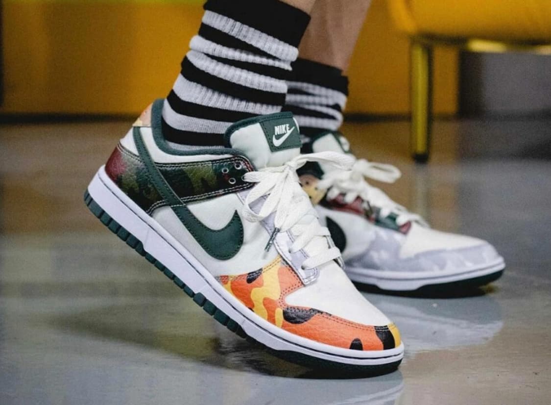 나이키 덩크 로우 SE 세일 멀티 카모 상품이미지10