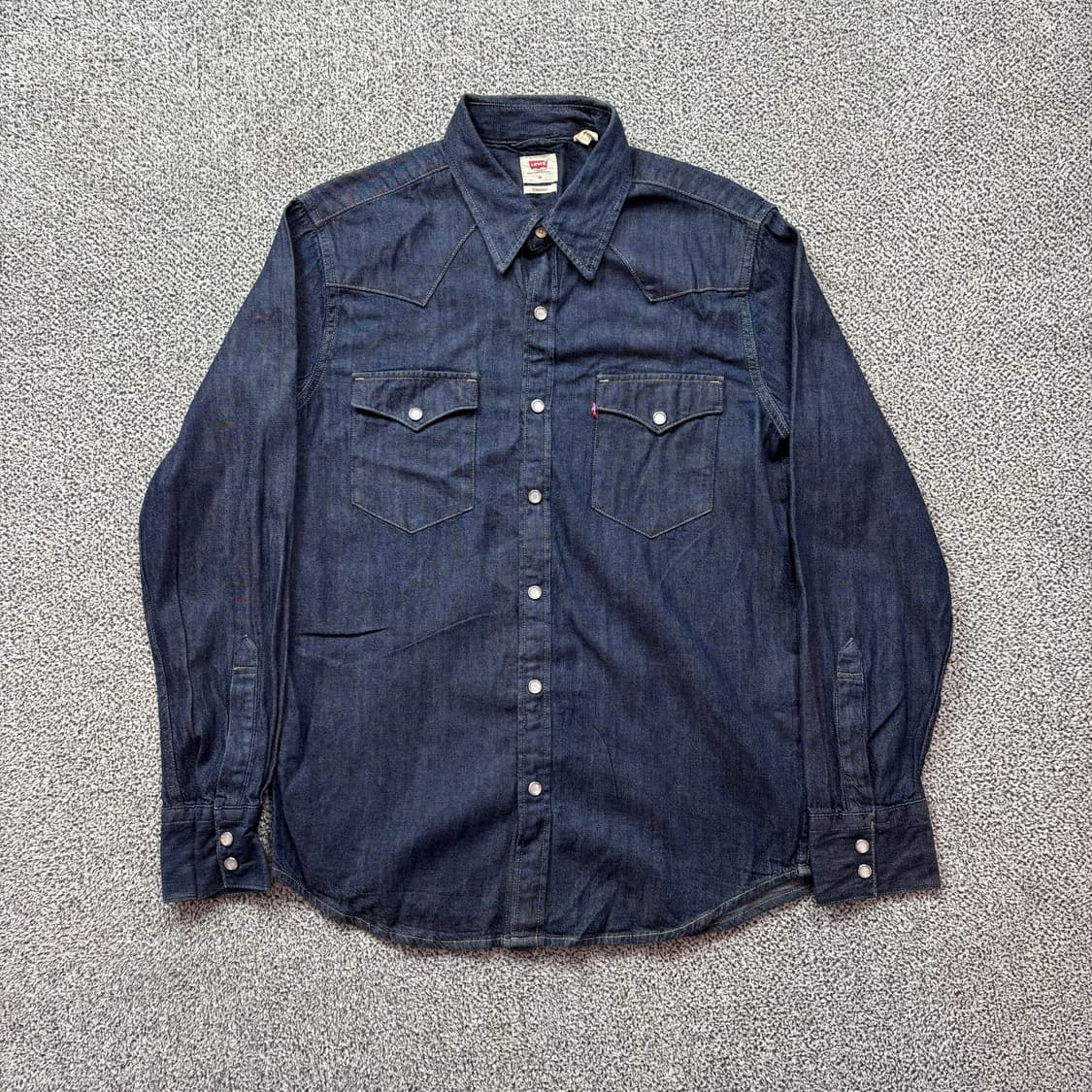 리바이스 웨스턴 데님 셔츠 상품이미지1