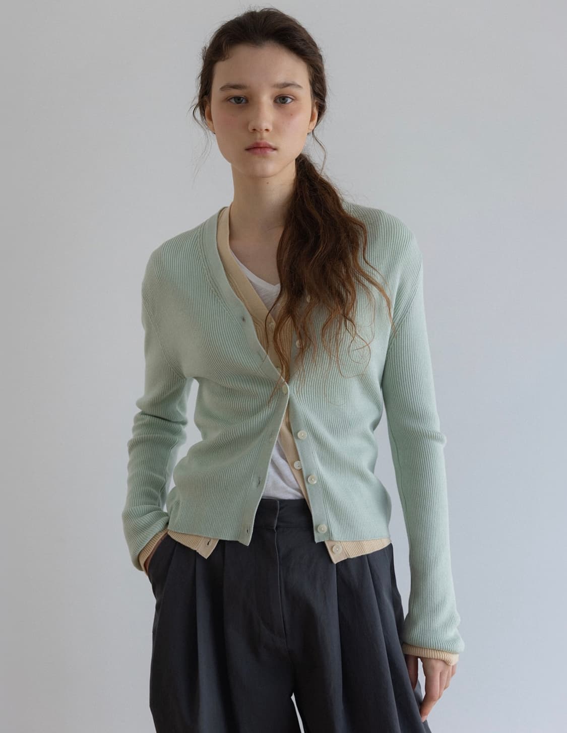 시엔느 째즈 실크 가디건 상품이미지1