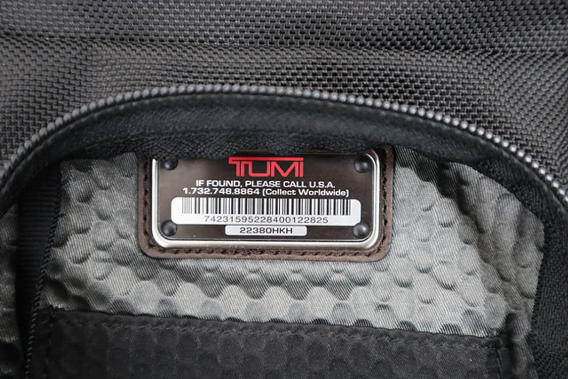 TUMI 투미 백팩 상태굿굿 이니셜0 상품이미지9