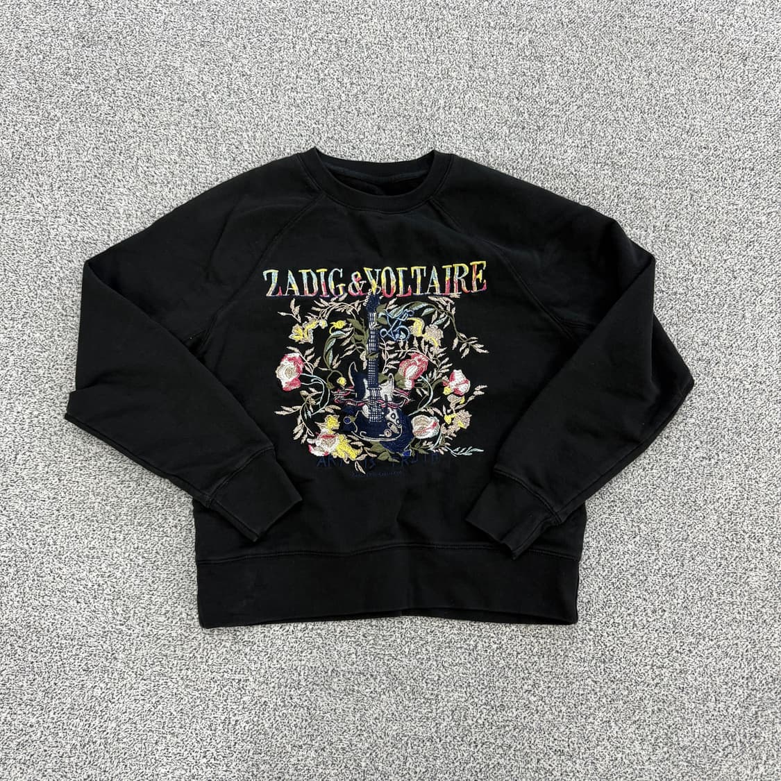 [XS] 쟈딕앤볼테르 여성 멀티자수 맨투맨 0109T1 상품이미지1