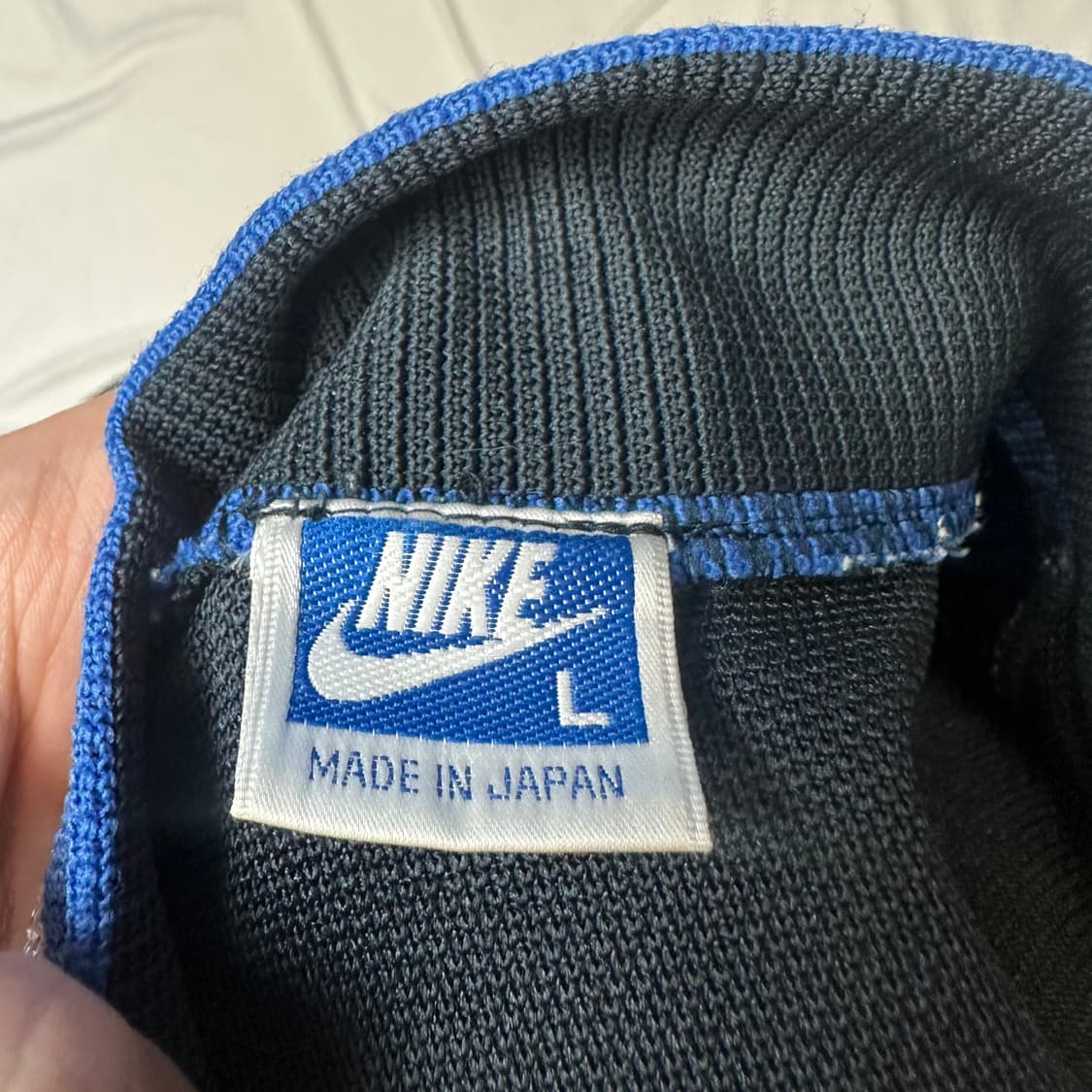 나이키 80s 일본판 액티브 애슬릿 블랙트랙탑져지 L 상품이미지3