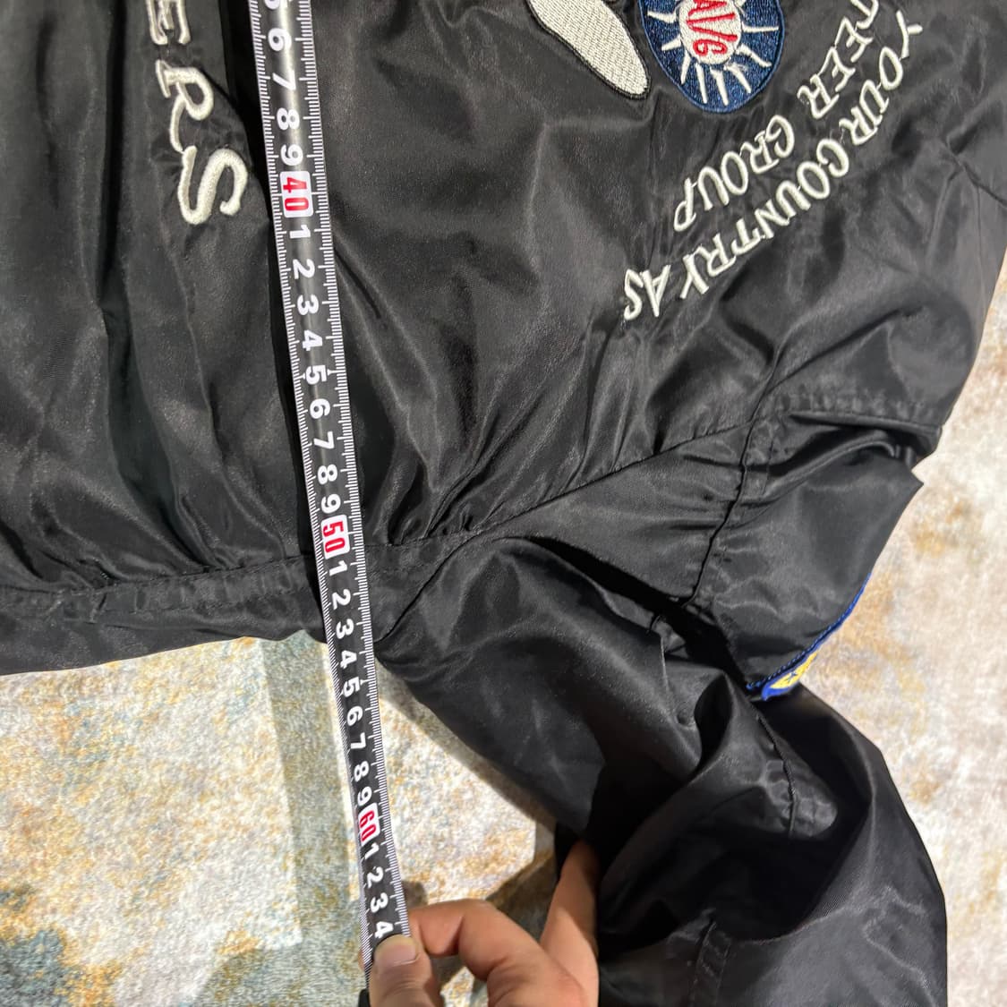 Gentle W 빈티지 ma-1 봄버 자켓 상품이미지6