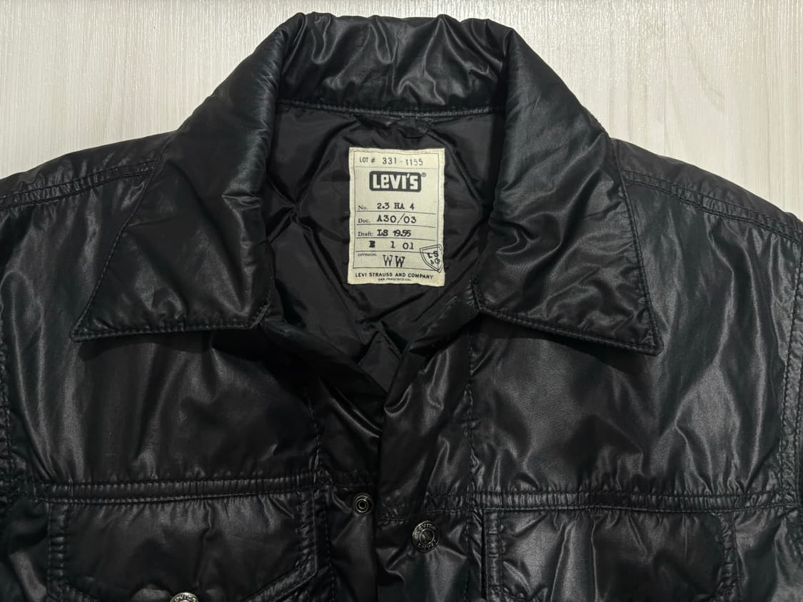 리바이스 크롭 패딩셔츠 자켓 상품이미지2