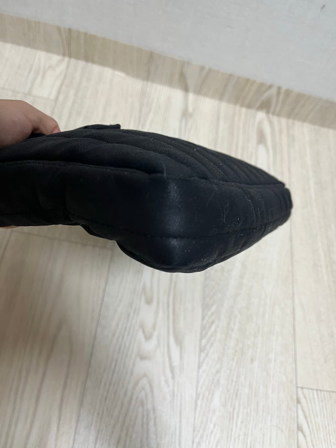 시엔느 패딩백 스웨이드 미니 상품이미지6