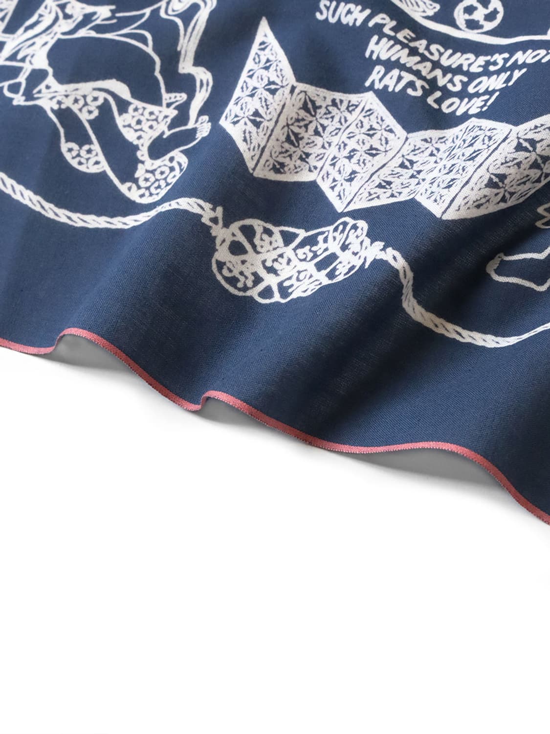 캐피탈 패스트컬러 셀비지 반다나 요바이 네이비 상품이미지6