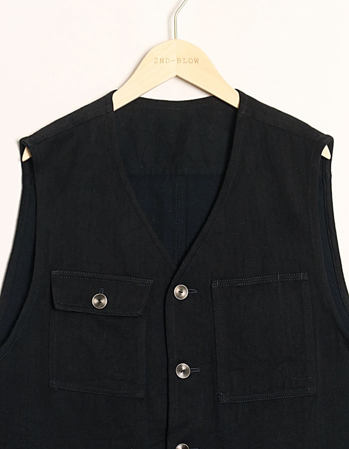 materialism Silk Blend Work Vest 상품이미지2