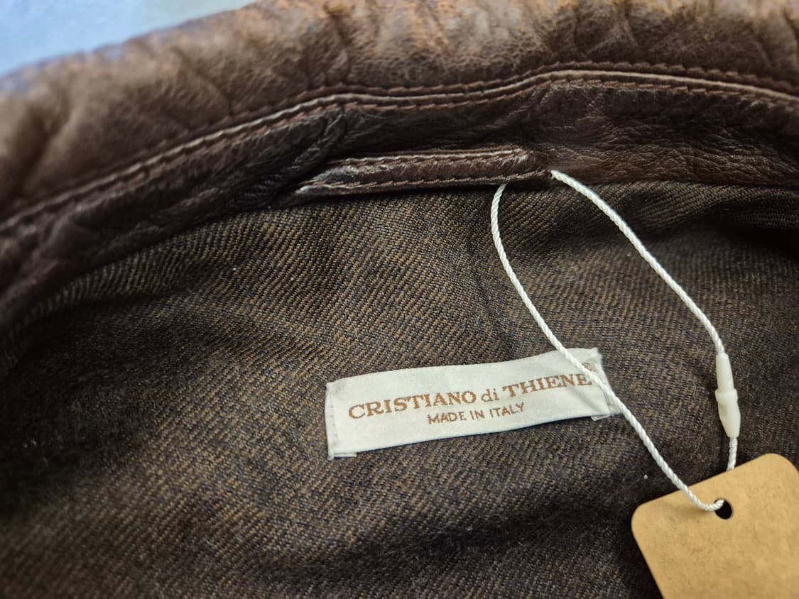 90s CRISTIANO di THIENE 양가죽 자켓 상품이미지7