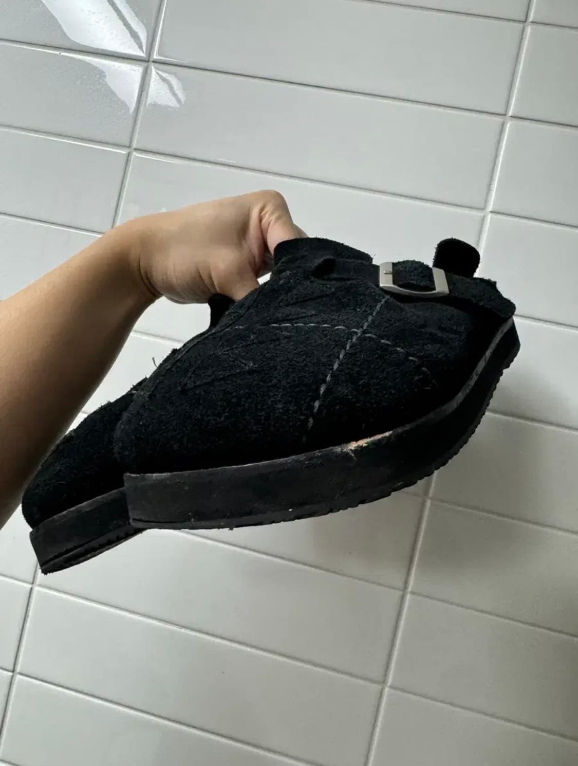 폴리테루 행크 슬라이더 슈즈 블렉 (23fw) 2 상품이미지3