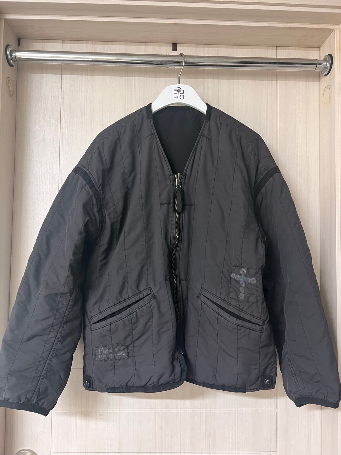 2) 25fw 폴리테루 라이너 블랙차콜 상품이미지3