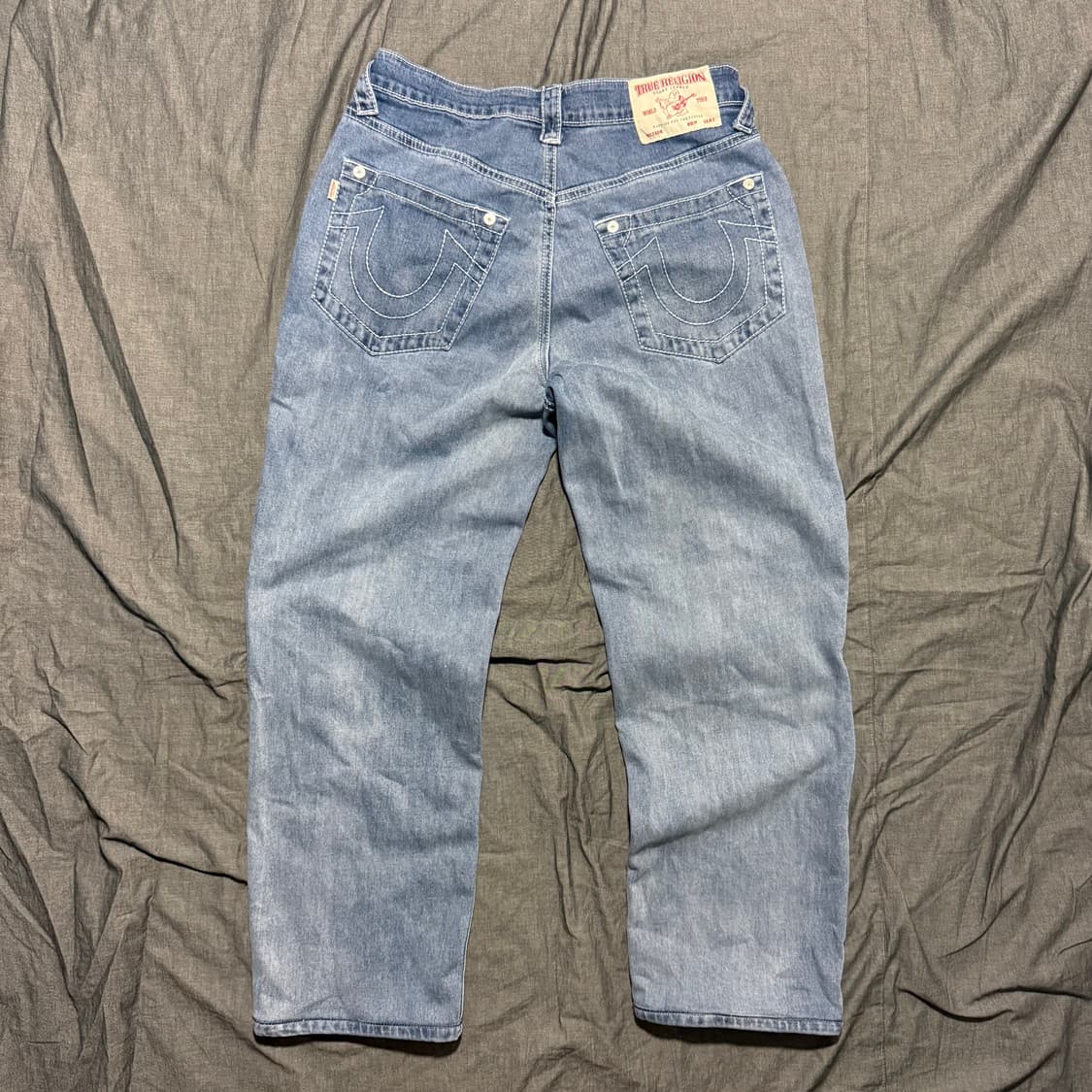 Straight Leg Denim Pants 상품이미지3