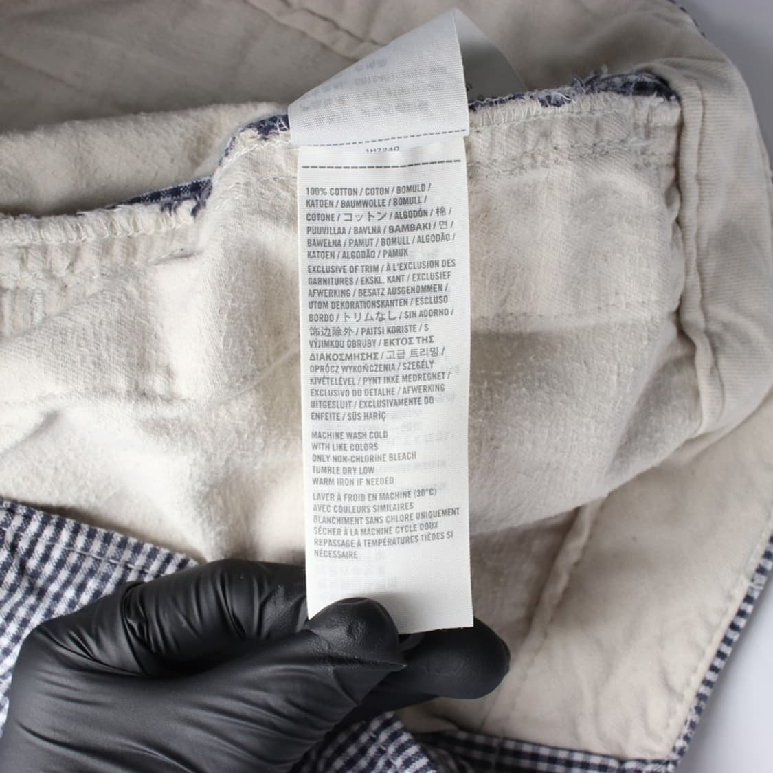 아베크롬비 앤 피치 깅엄 체크 반바지 36 상품이미지6